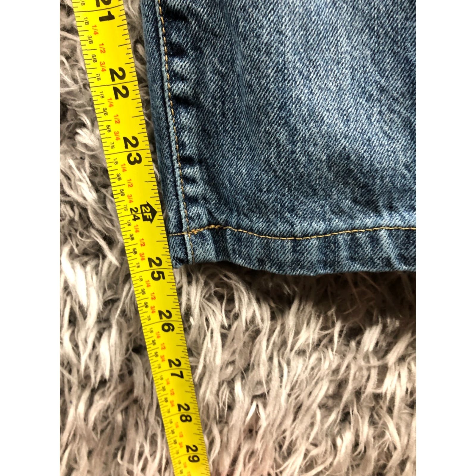 Mavi Mavi Dylan Jeans Mid Straight 269 33x27 Mens Blue Size US 33 - 3 Thumbnail