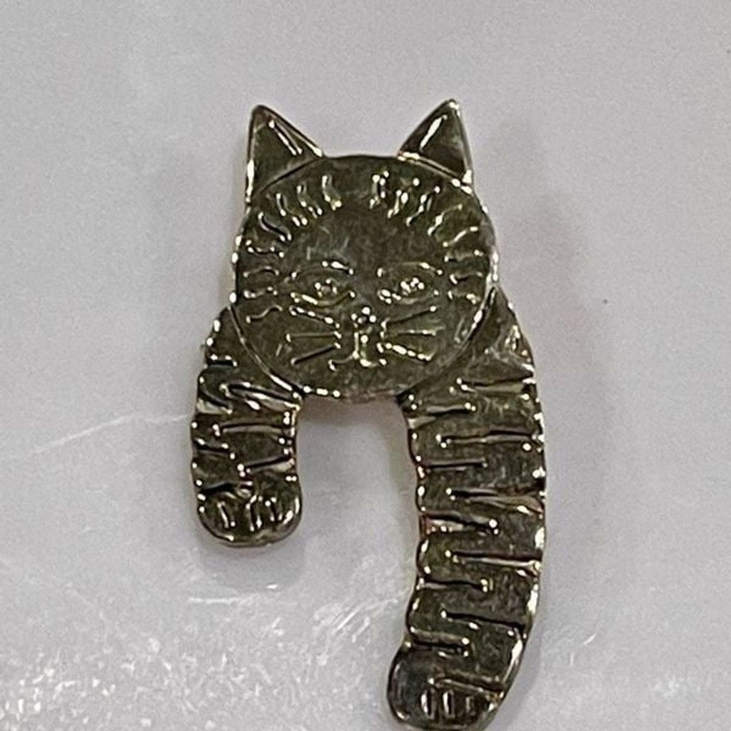 Other Vintage Unique Cat Brooch Pin Or Casual Pendant Necklace Size ONE SIZE - 1 Thumbnail