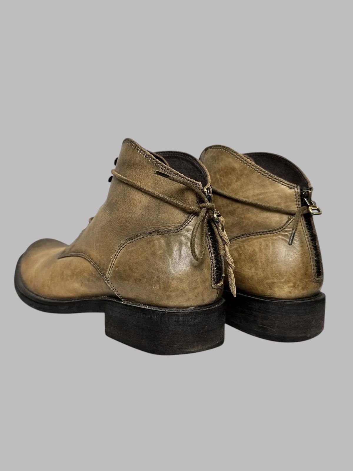 If Six Was Nine Rare Handmade AS 98 Guidi Style Italian Leather Boots Size US 9 / EU 42 - 7 Thumbnail