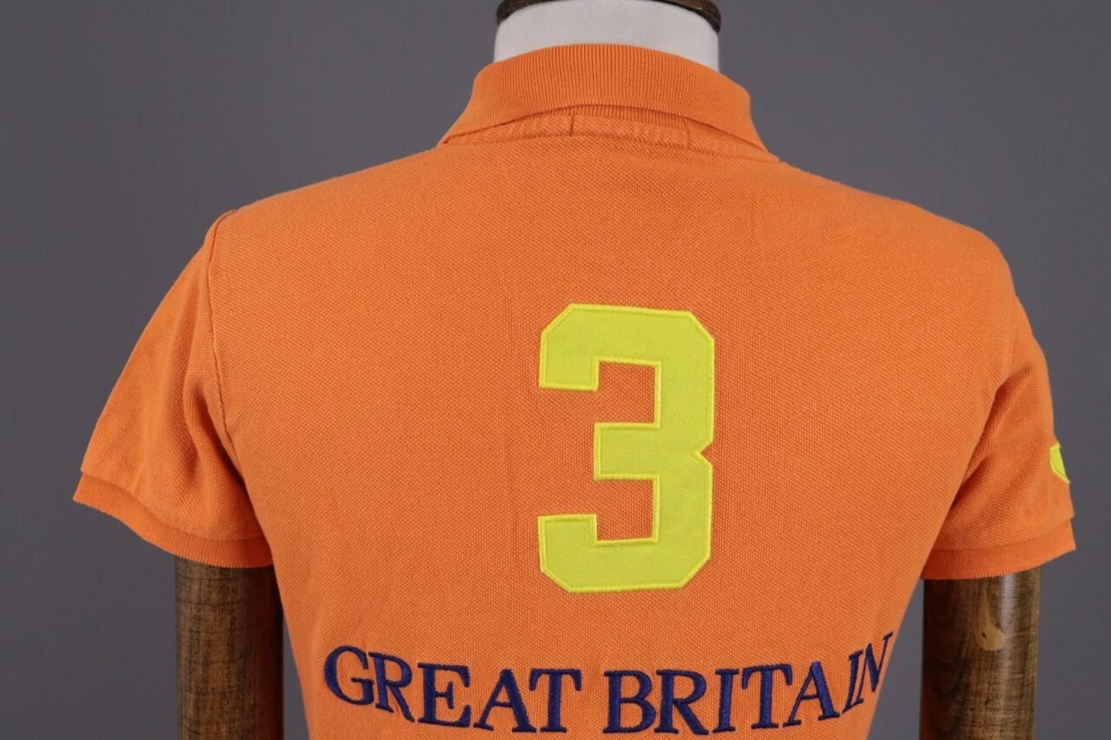 Polo Ralph Lauren Ralph Lauren The Skinny Polo Great Britain Top Shirt Sz S Size S / US 4 / IT 40 - 9 Thumbnail