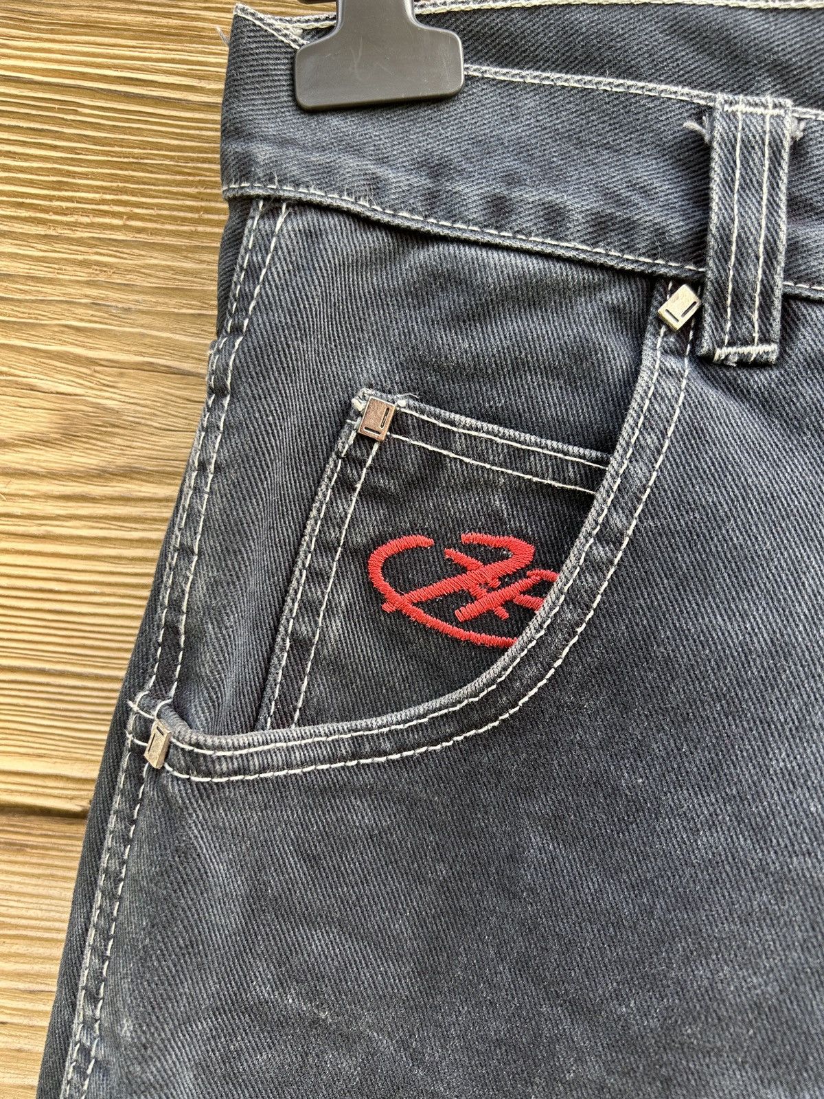 Fubu 90s Vintage Fubu Denim Workwear Carpenter Rap Jeans Pants Size US 31 - 7 Thumbnail