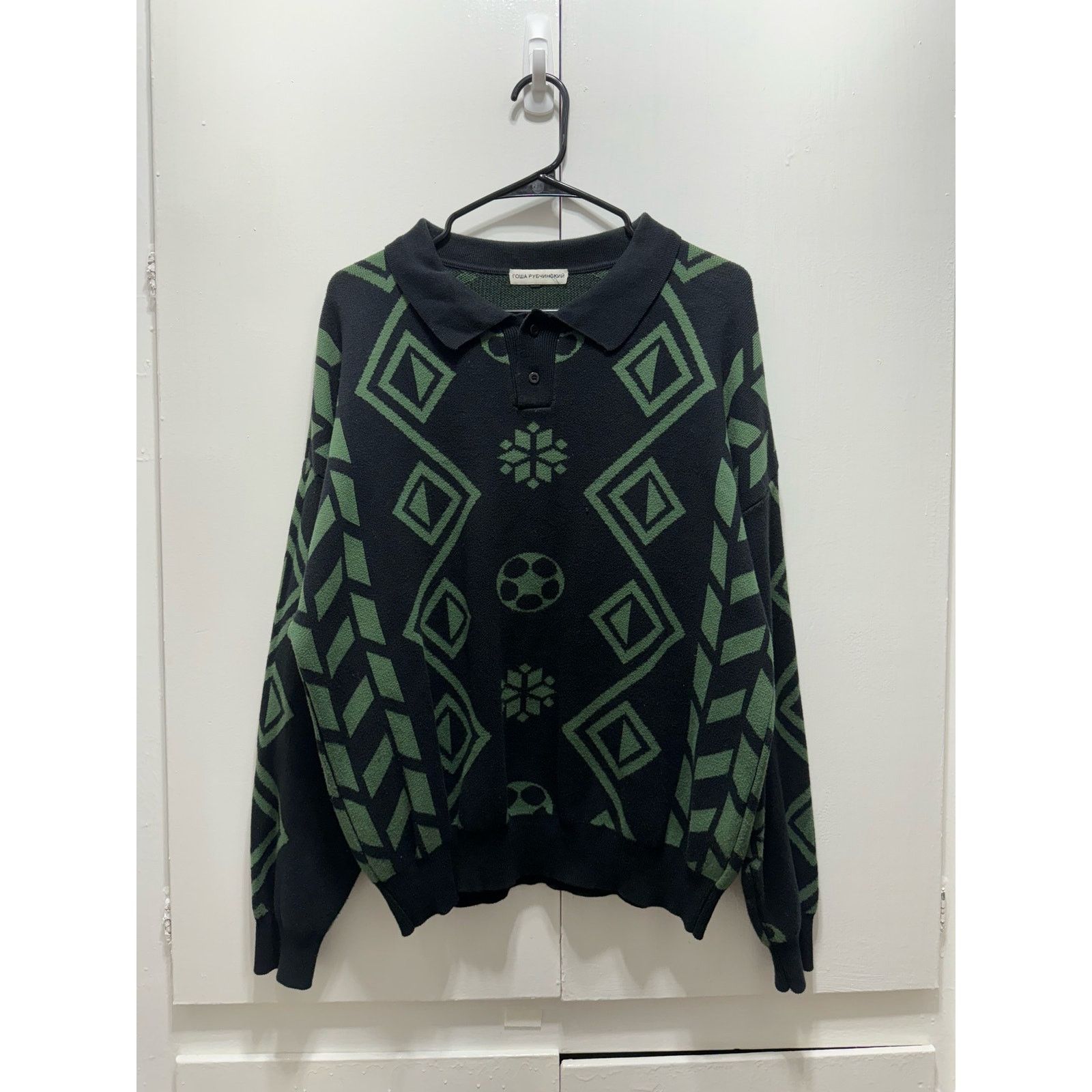 Gosha rubchinskiy geometry turtleneck sweater best sale