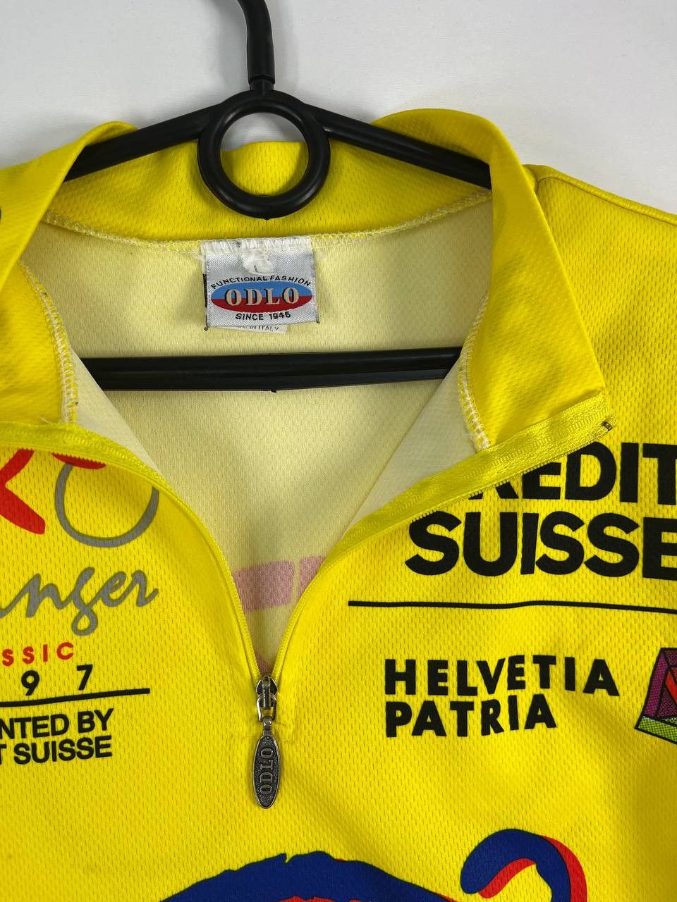 Other Vintage Odlo Cycling Jersey Credit Suisse Helvetia Patria L Size US L / EU 52-54 / 3 - 4 Thumbnail