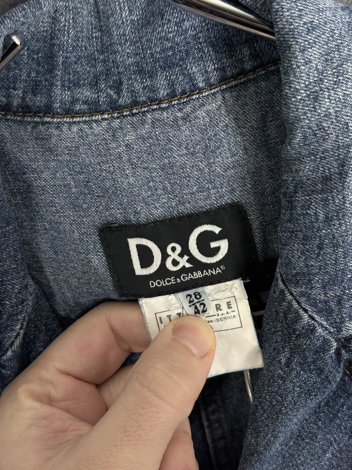 Dolce & Gabbana Dolce & Gabbana Women’s Vintage Denim Suit Jeans Luxury Size M / US 6-8 / IT 42-44 - 8 Thumbnail