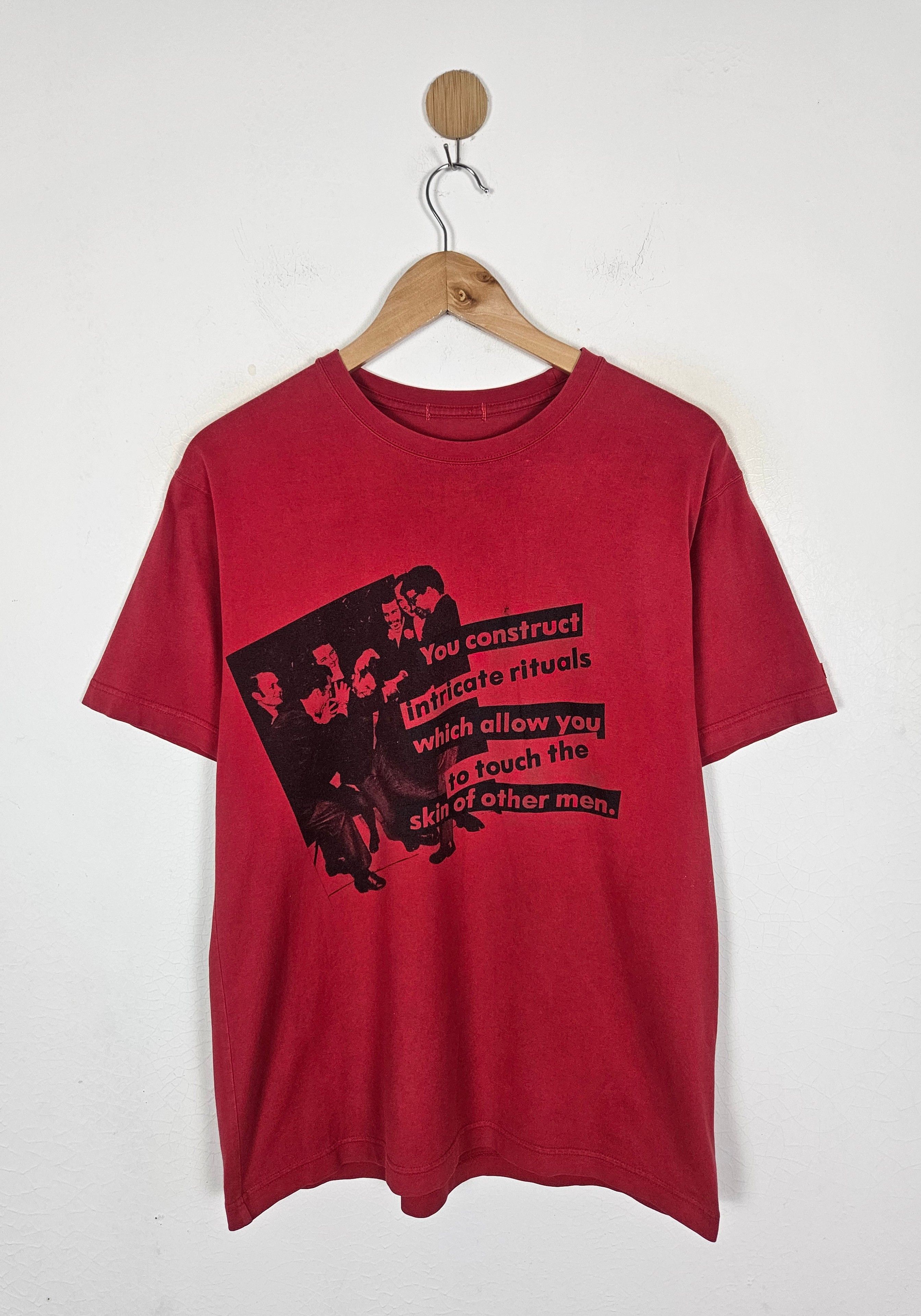 Barbara Kruger Barbara Kruger Construct rituals pop art shirt Size US L / EU 52-54 / 3 - 1 Thumbnail
