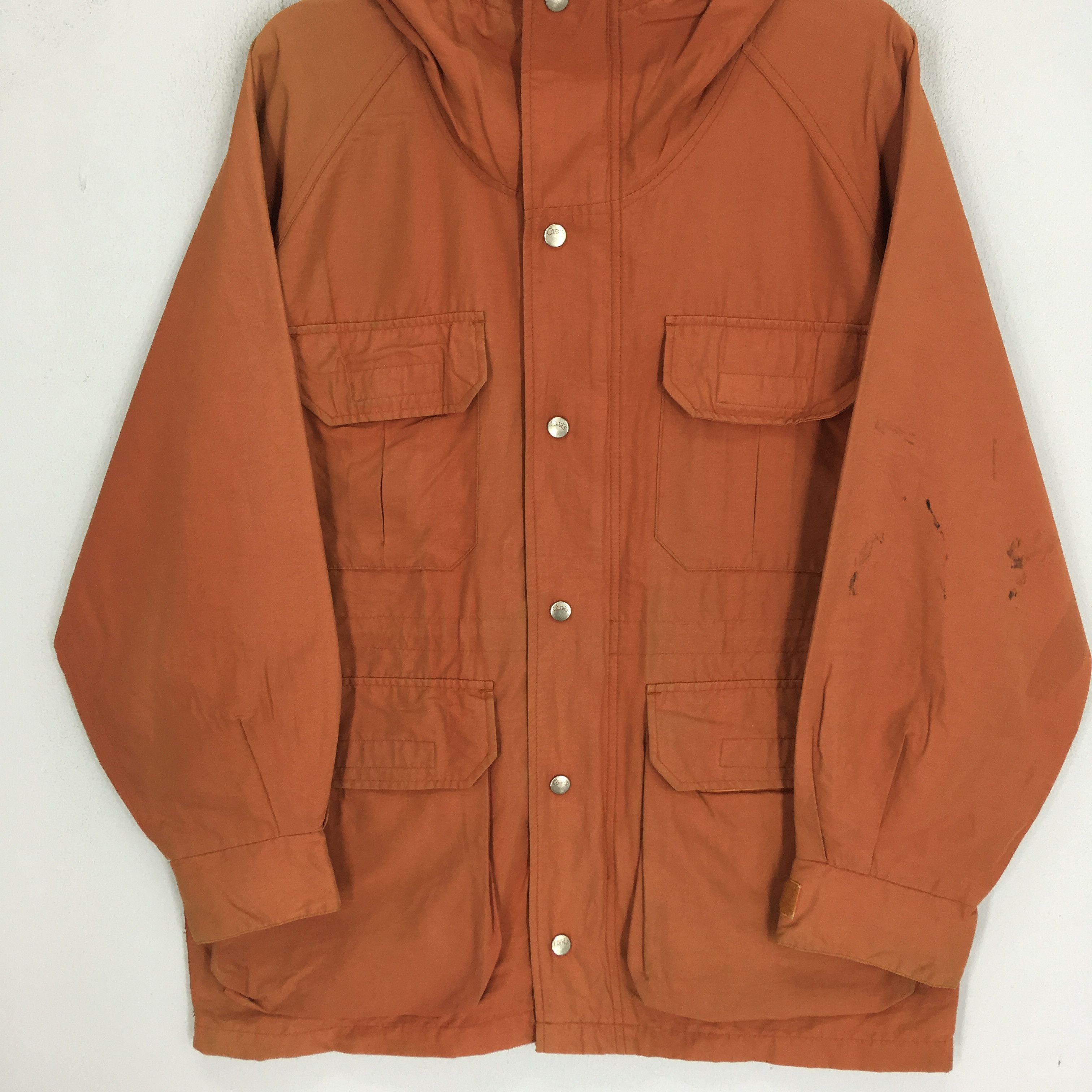Sugar Cane Vintage 90's Sugar Canes Union Made Orange Rust Jacket Size US M / EU 48-50 / 2 - 3 Thumbnail