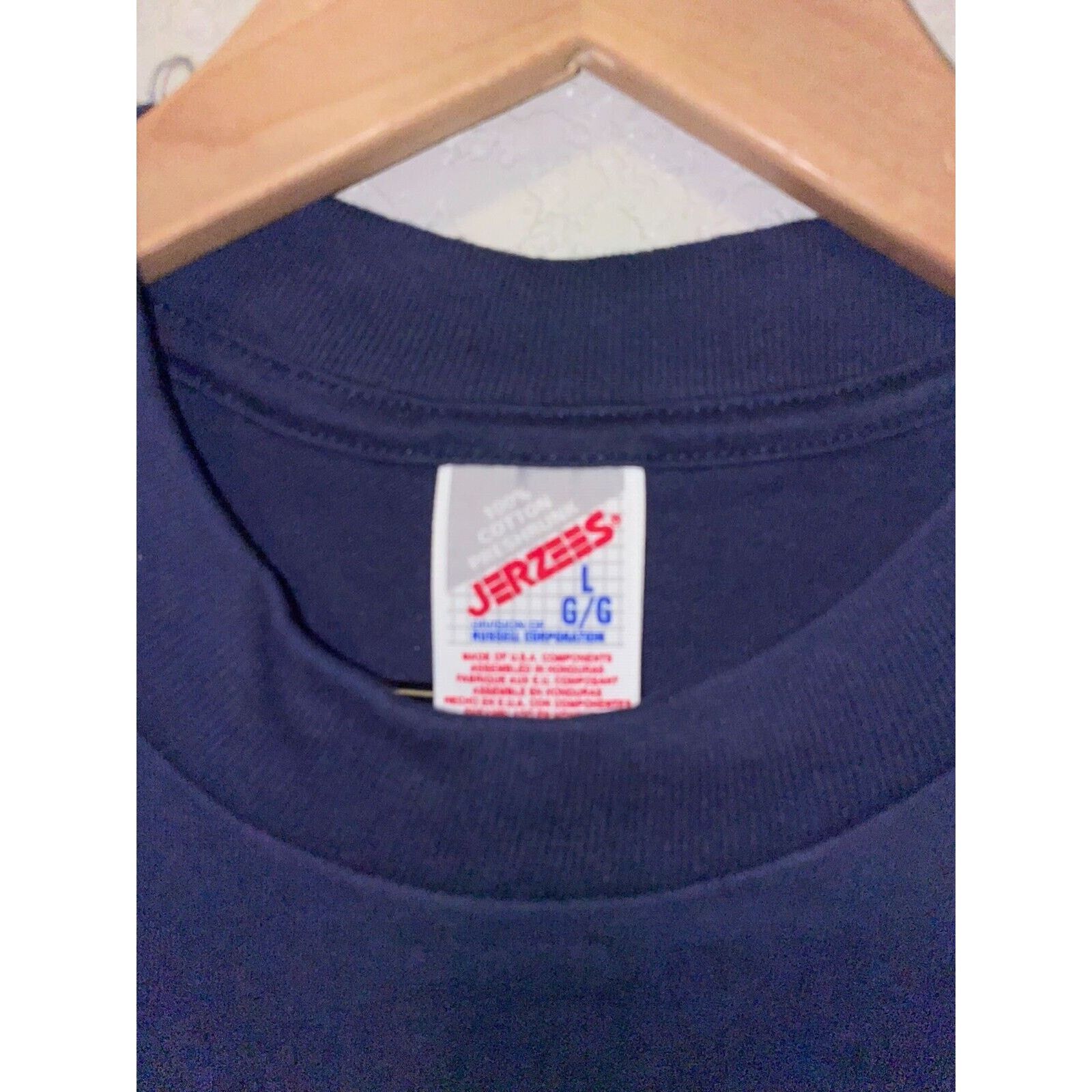 Jerzees Vintage Arizona Shirt Southwest Tee Cactus Desert Blue 90s L Size US L / EU 52-54 / 3 - 7 Thumbnail