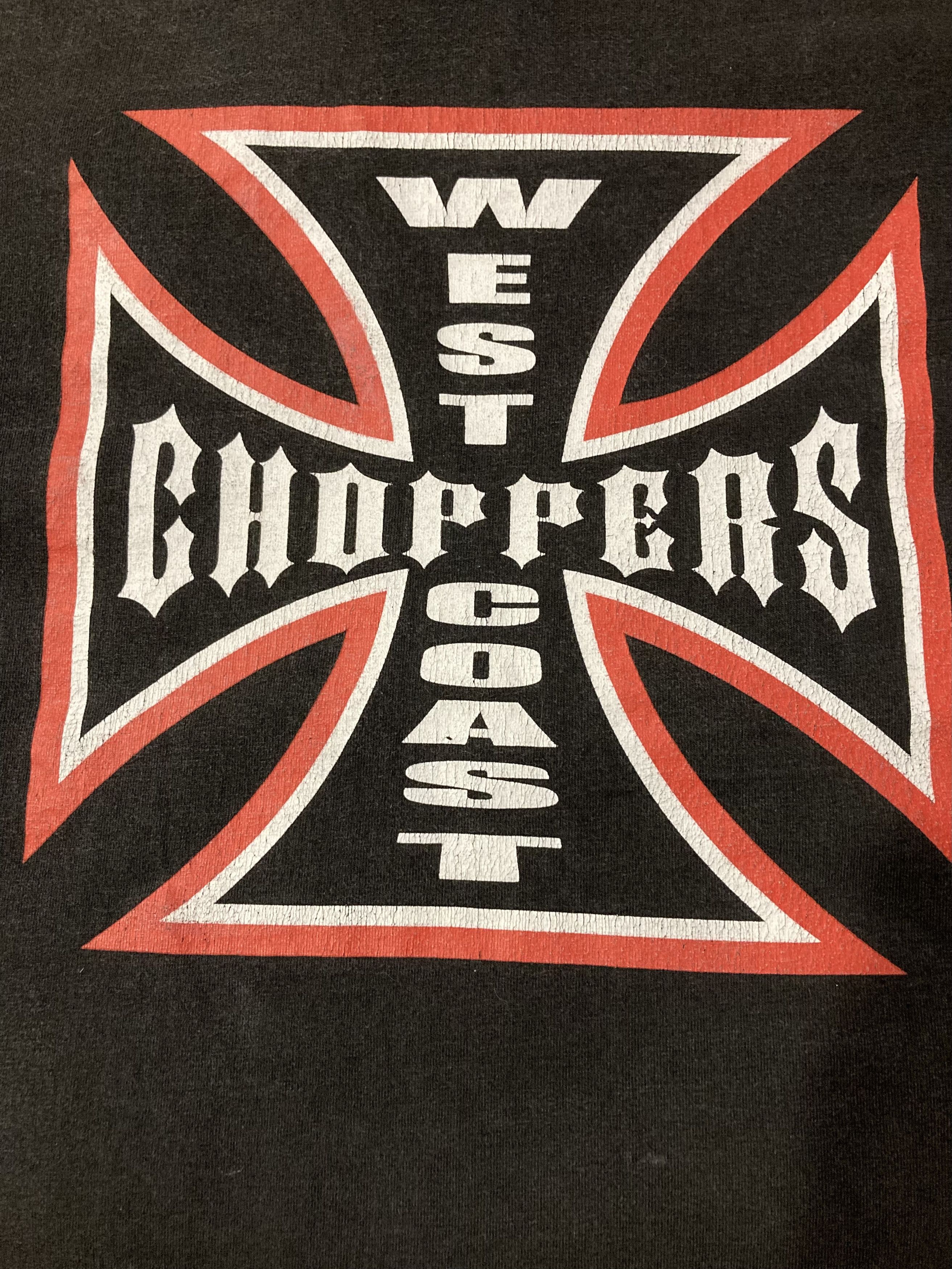 West Coast Choppers Vintage West Coast Choppers T-shirt Double Sided Size US M / EU 48-50 / 2 - 5 Thumbnail