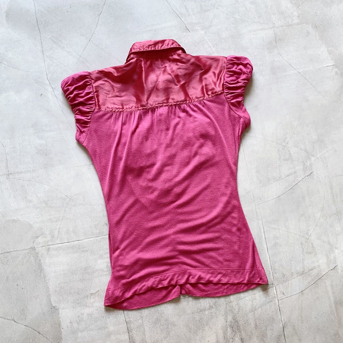 Hysteric Glamour Y2K Miss Sixty Cargo Polo T-Shirt Tee Hysteric Glamour Vibe Size S / US 4 / IT 40 - 6 Thumbnail