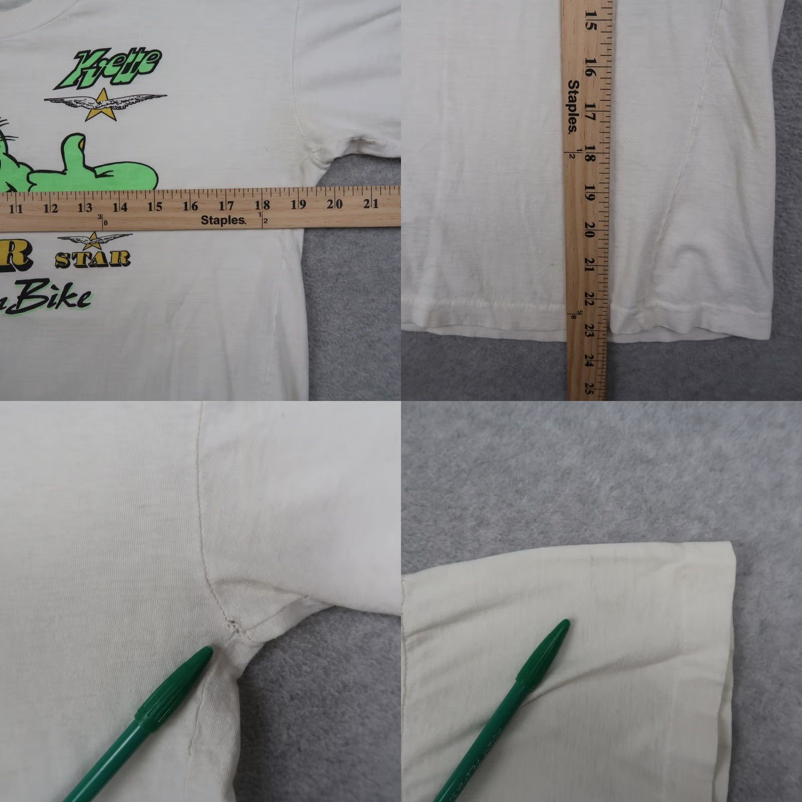 Vintage VINTAGE Shimano Shirt Mens L White 80s Silver Star Mountain Bike Graphic Size US L / EU 52-54 / 3 - 9 Thumbnail