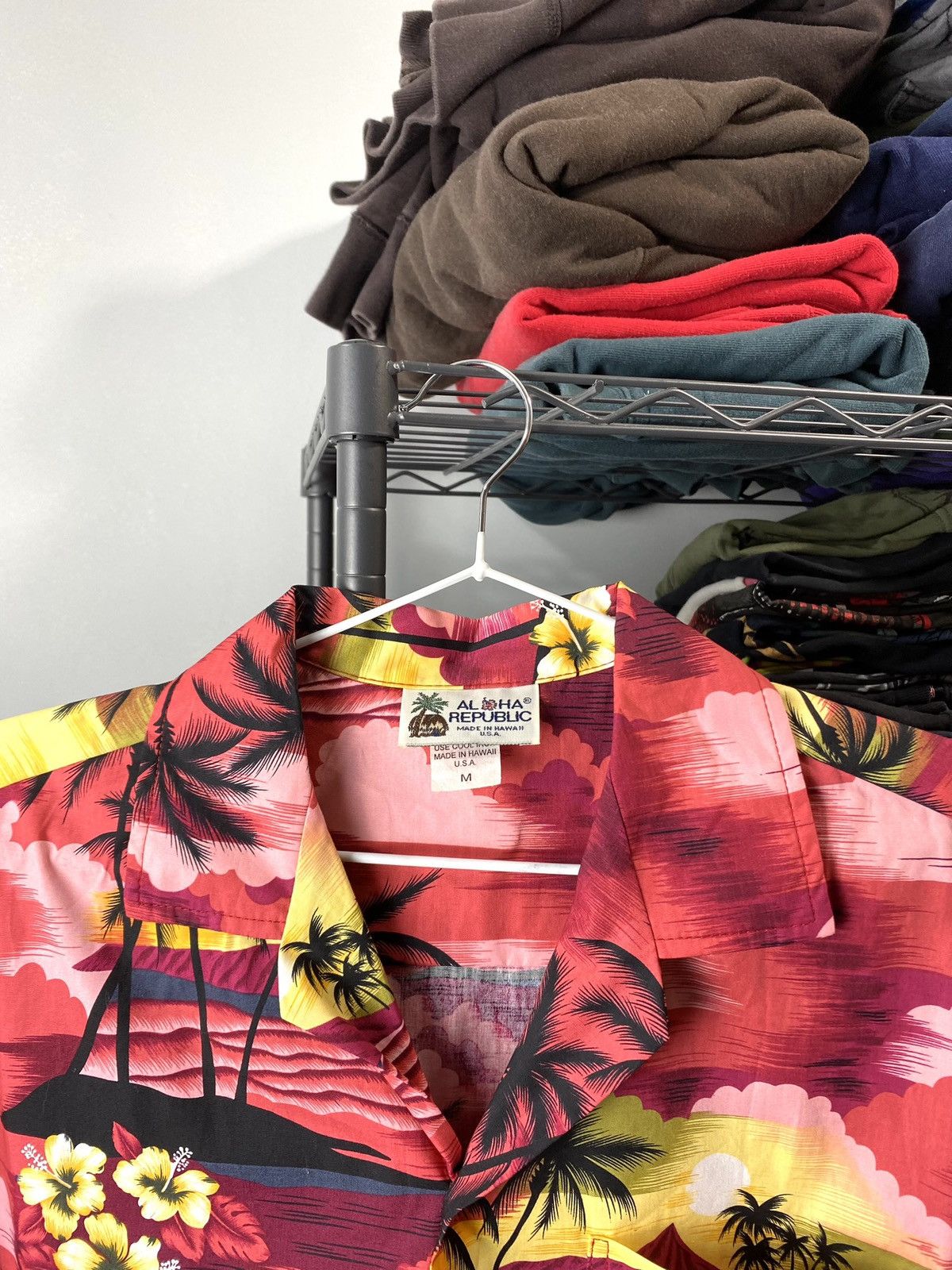 Vintage Rare! Vintage Aloha Republic Made In Hawaii USA Shirt Size US M / EU 48-50 / 2 - 5 Thumbnail