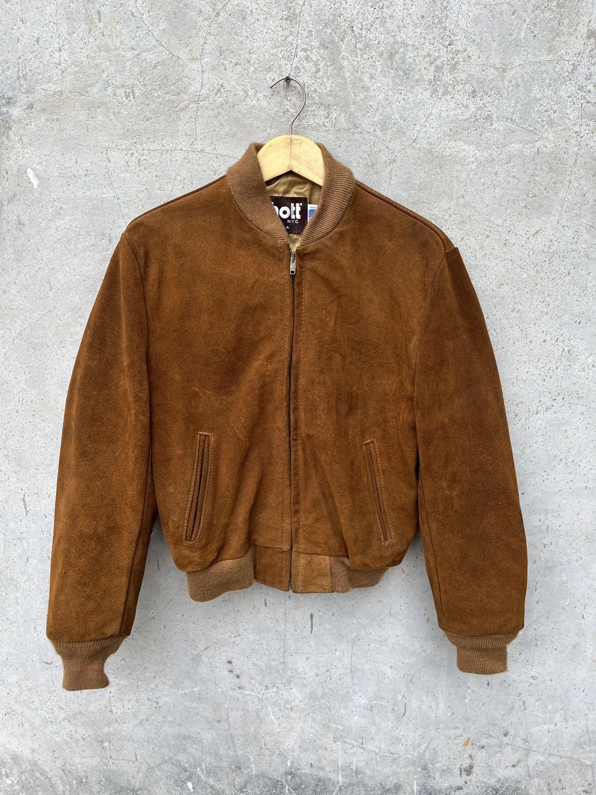 Schott schott suede jacket | Grailed