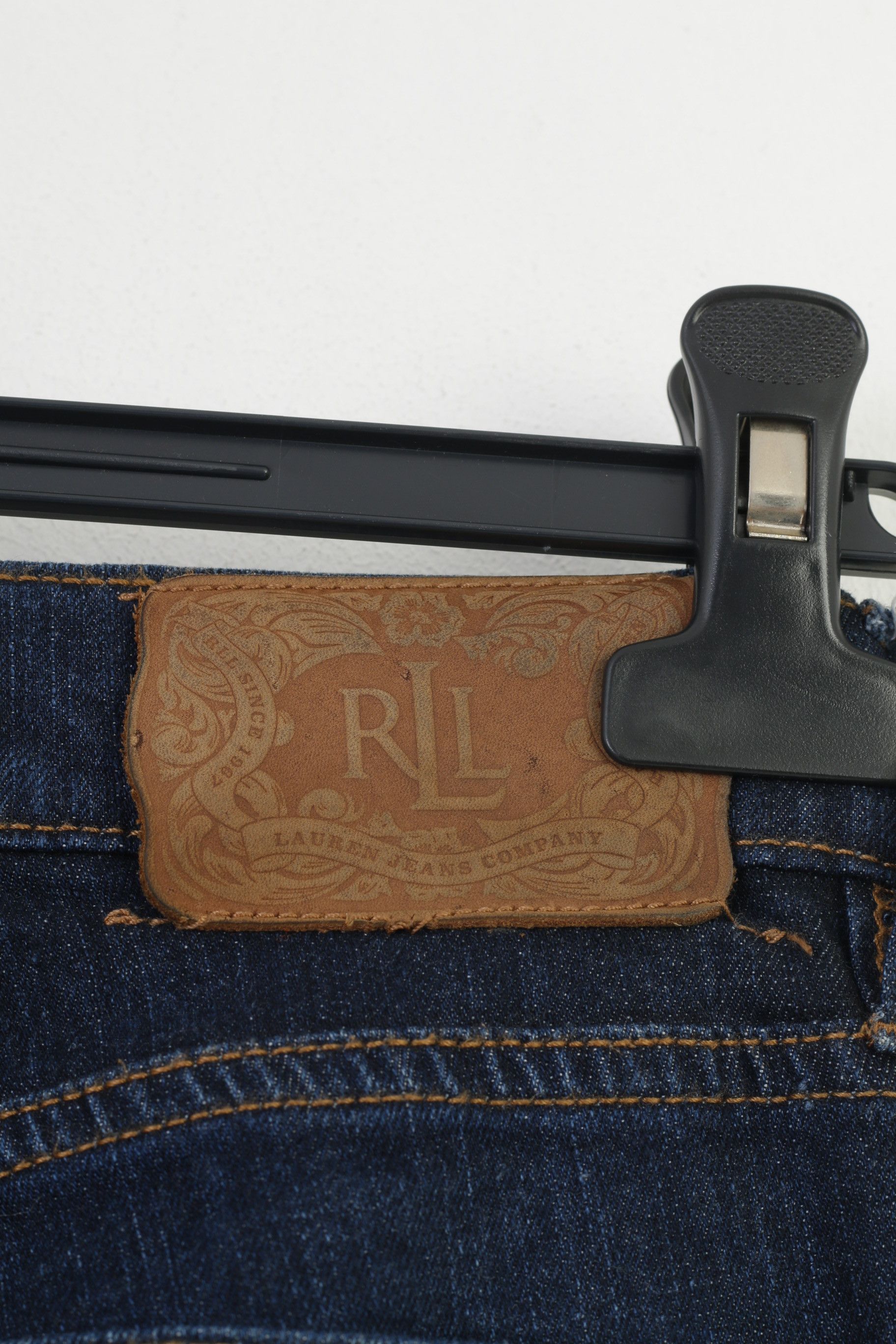 Lauren Ralph Lauren Lauren Jeans Co. Women 6 Trousers Navy Classic Staight 10907 Size 26" / US 2 / IT 38 - 7 Thumbnail