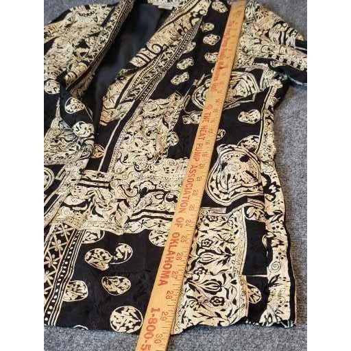 Vintage Vintage Kensington Square Button Down Shirt Women Sz S Black Size S / US 4 / IT 40 - 7 Thumbnail