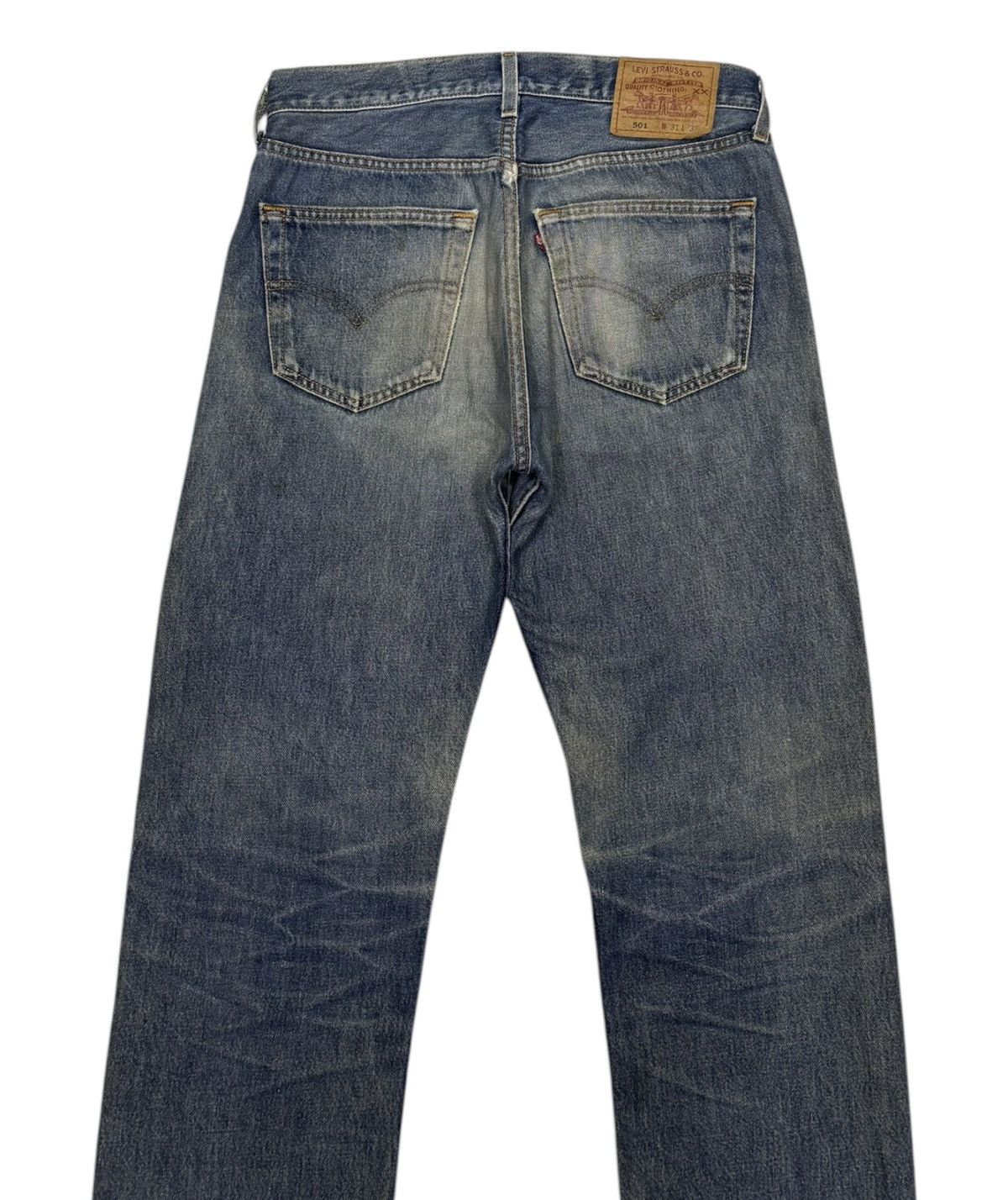 Levi's VINTAGE LEVIS 501 DISTRESSED DENIM JEANS Size US 31 - 6 Thumbnail
