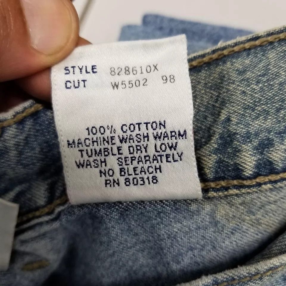 Lucky Brand VINTAGE Lucky Brand Womens 28x29 Denim Distressed Flared Size 28" / US 6 / IT 42 - 13 Thumbnail