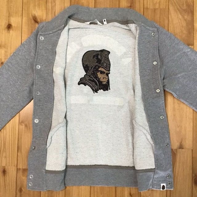Bape BAPE General embroidered sweat varsity jacket a bathing ape Size US S / EU 44-46 / 1 - 8 Thumbnail