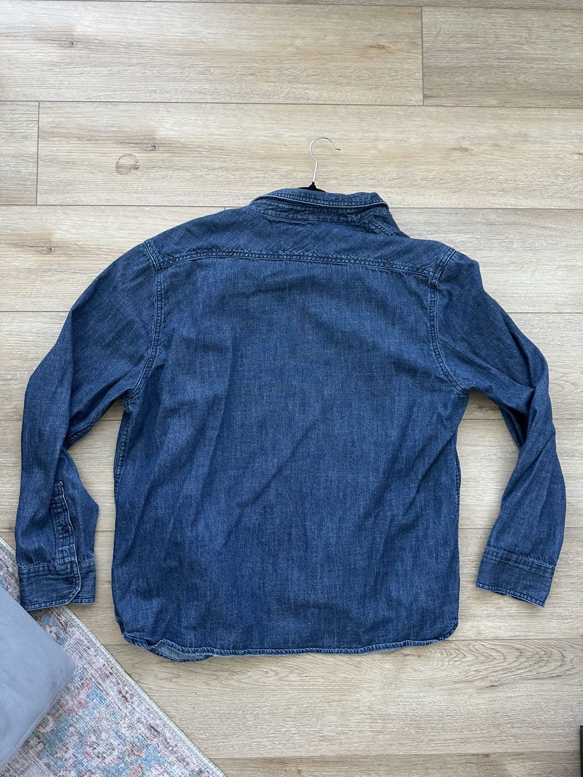 Levi's Levis Denim Shirt %100 Cotton Size XXL In Good Condition Size US XXL / EU 58 / 5 - 2 Thumbnail