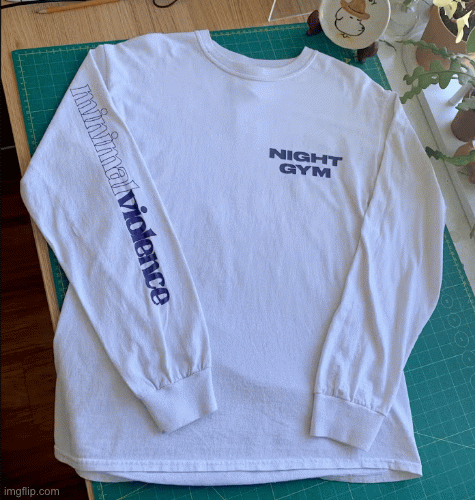 Misbhv MINIMAL VIOLENCE "NIGHT GYM" TEE Size US M / EU 48-50 / 2 - 1 Thumbnail