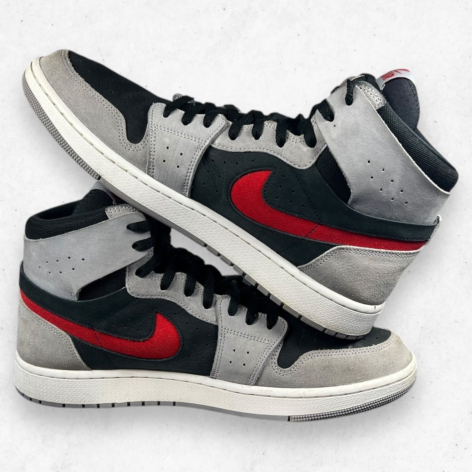 Nike Air Jordan 1 Zoom Comfort 2 High Cement Fire Red Men's 13US Size US 13 / EU 46 - 7 Thumbnail