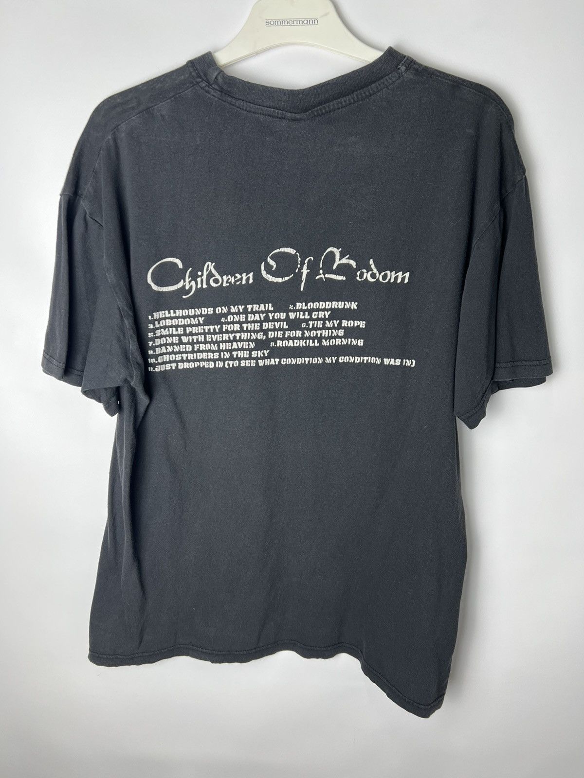 Band Tees Vintage band rock metal Children Of Bodom Blooddrunk T-shirt Size US L / EU 52-54 / 3 - 4 Thumbnail