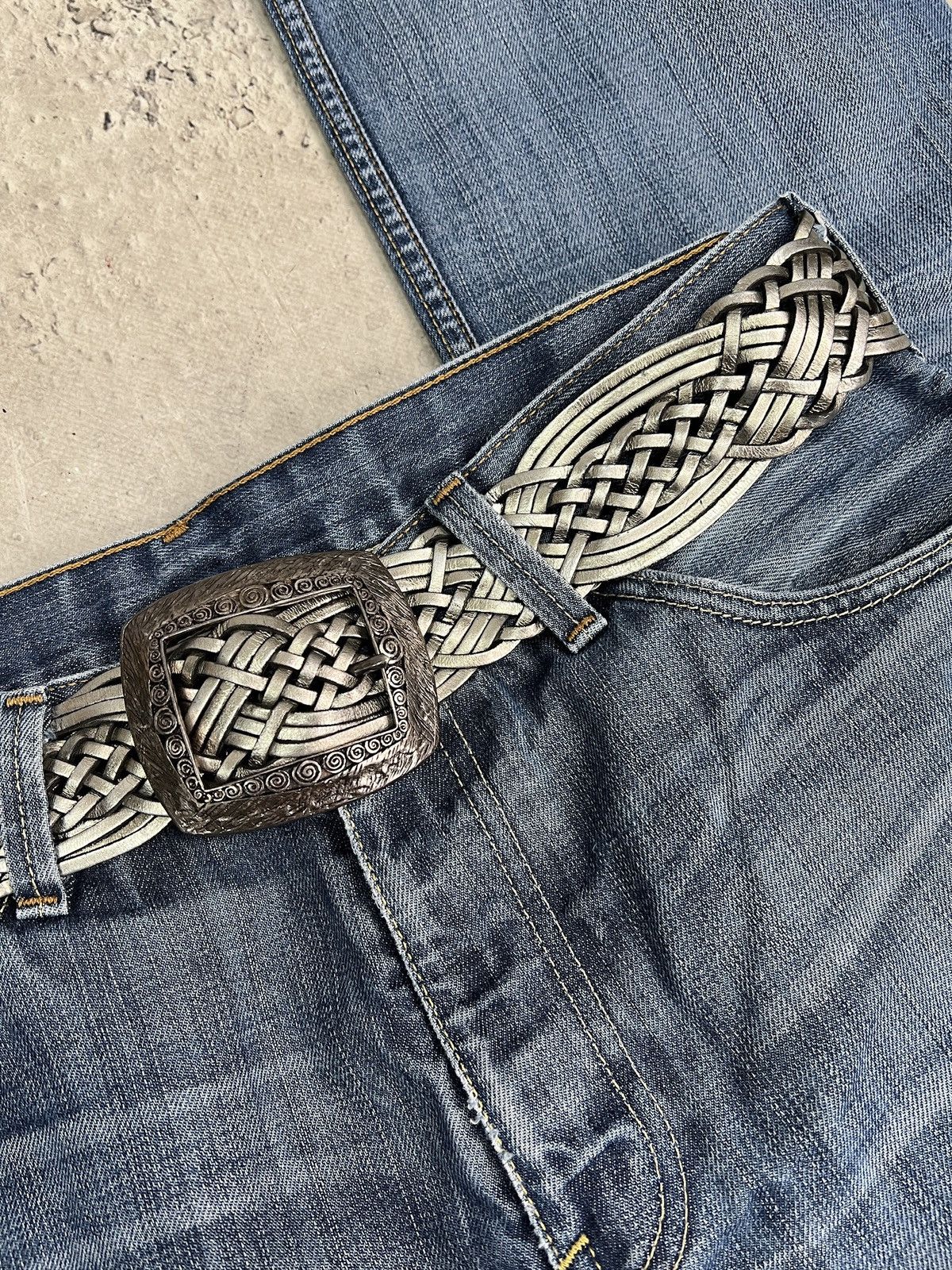Hysteric Glamour Hysteric glamour style leather metallic belt y2k Size ONE SIZE - 3 Thumbnail