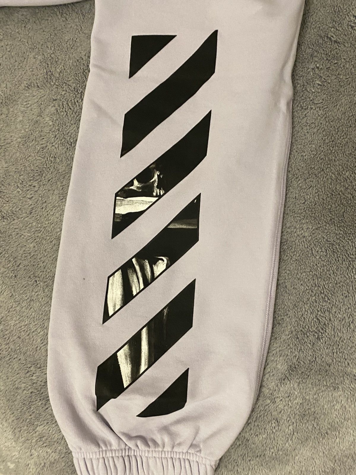 Off-White Pants Off white Caravaggio Dusty Lilac Size US 33 - 4 Thumbnail