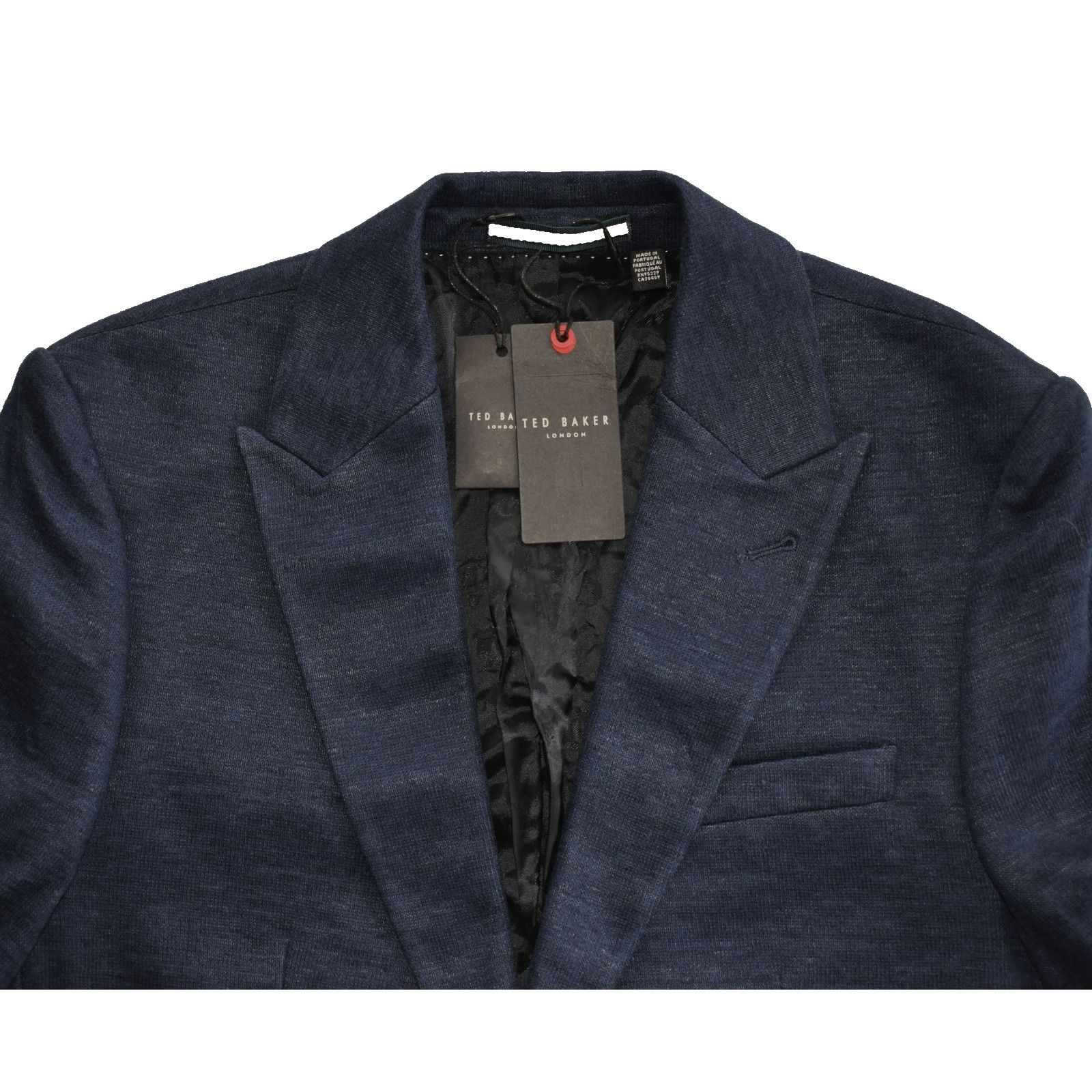 Ted Baker NWT TED BAKER Keanuj Slim Fit Jersey Jacket Blazer Sz 3 $475 Size 38R - 5 Thumbnail