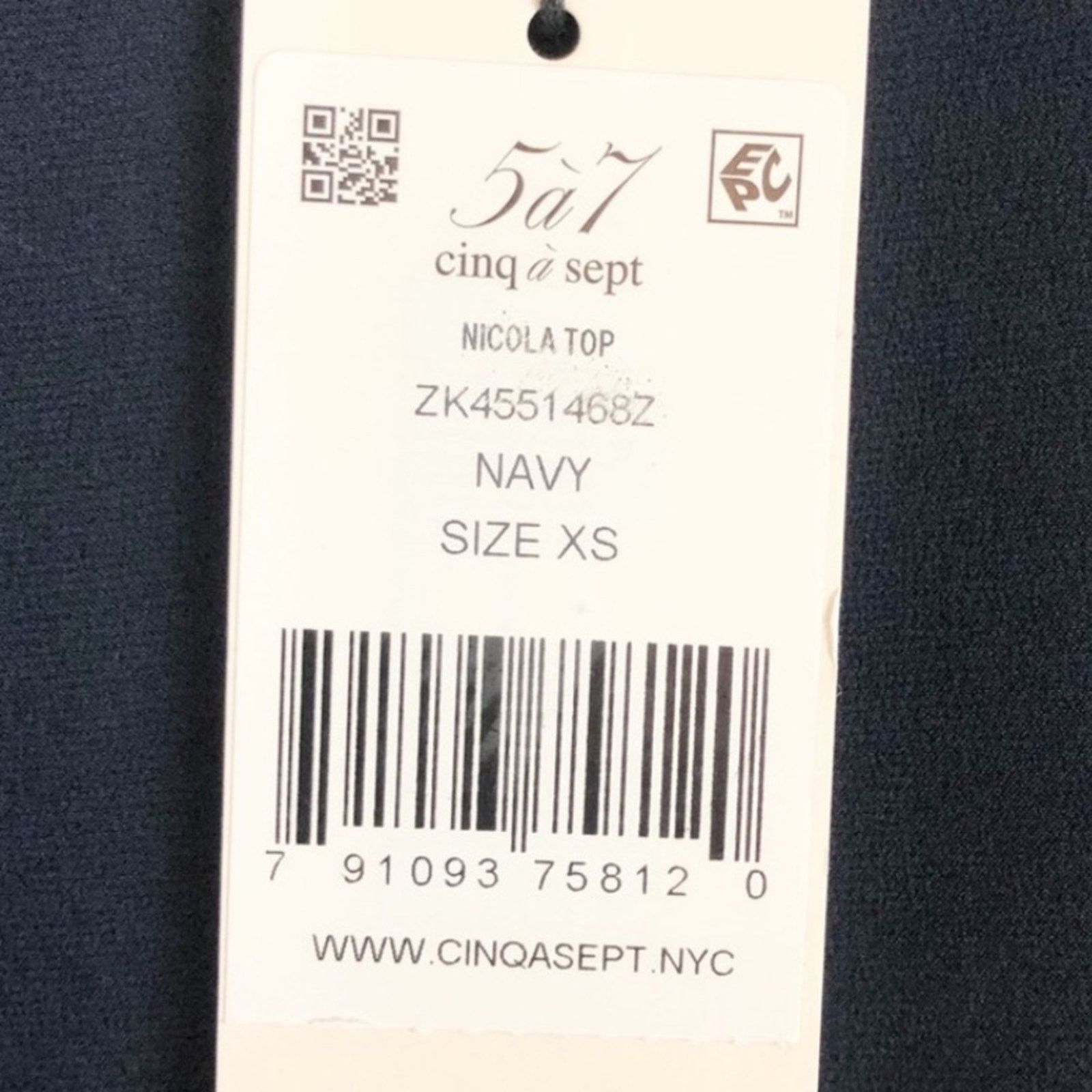 Cinq a Sept New with tags Cinq A Sept Women’s Nicola Striped-Trim Tank Size XS / US 0-2 / IT 36-38 - 16 Thumbnail