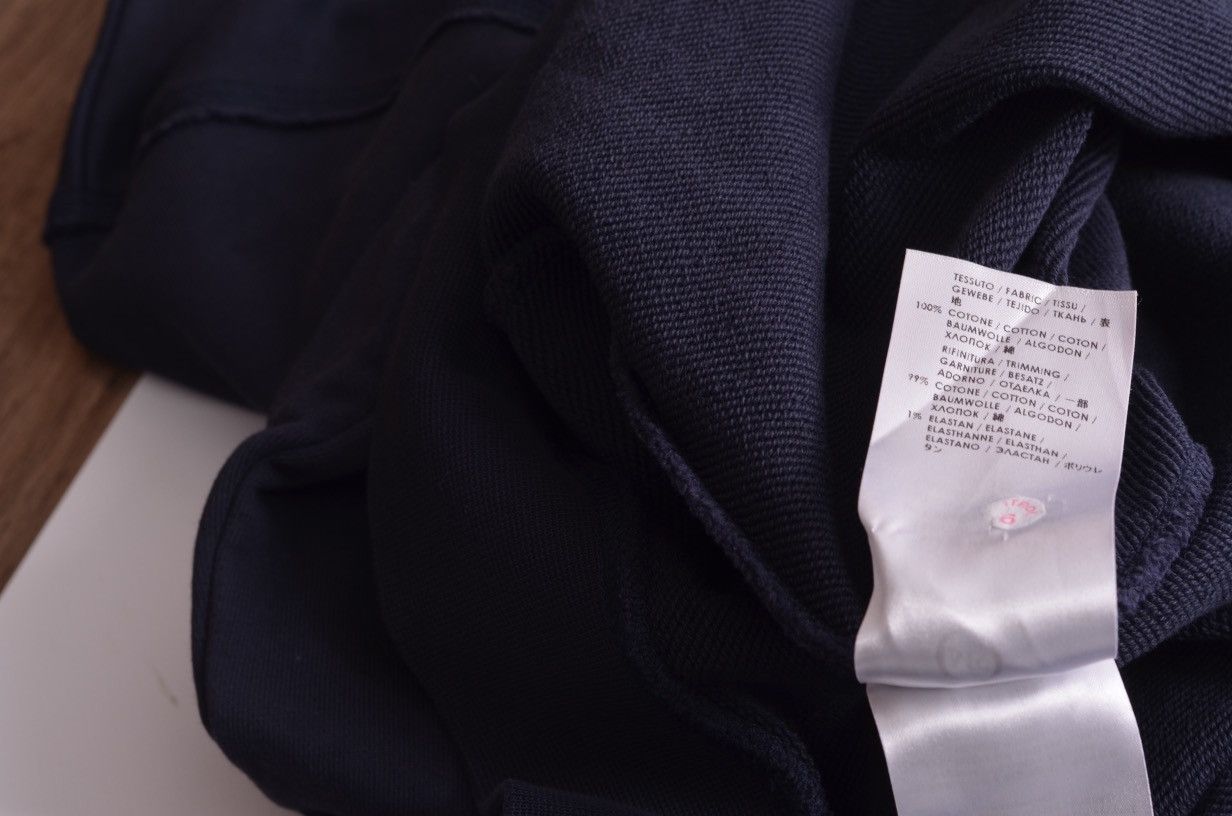 Alexander McQueen Alexander McQueen MCQ Dark Blue Crewneck Logo Size US L / EU 52-54 / 3 - 5 Thumbnail