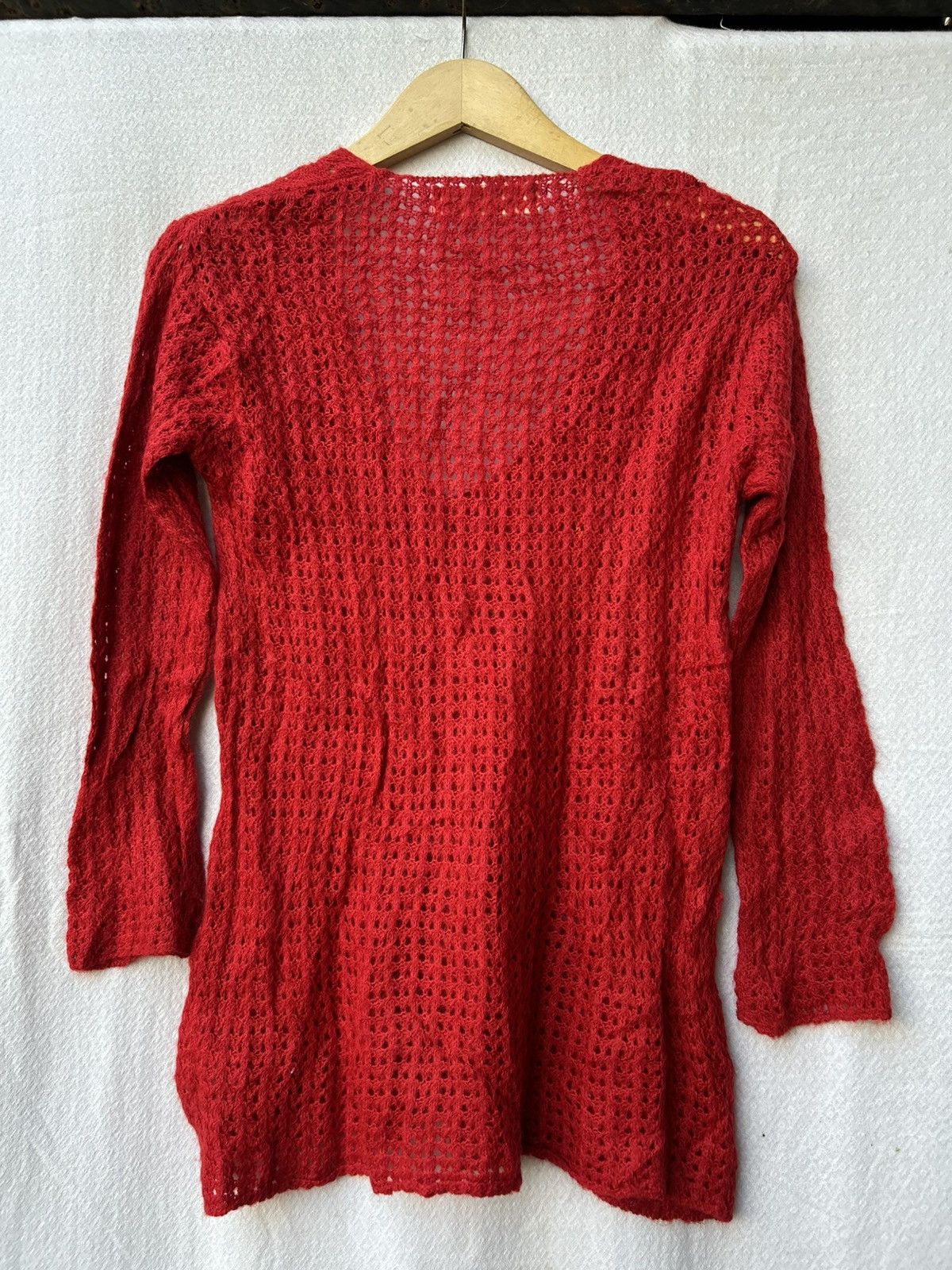 Japanese Brand × Zara Zara Open Fishnet Knitted Grunge Avantgarde Styled Size US M / EU 48-50 / 2 - 2 Thumbnail