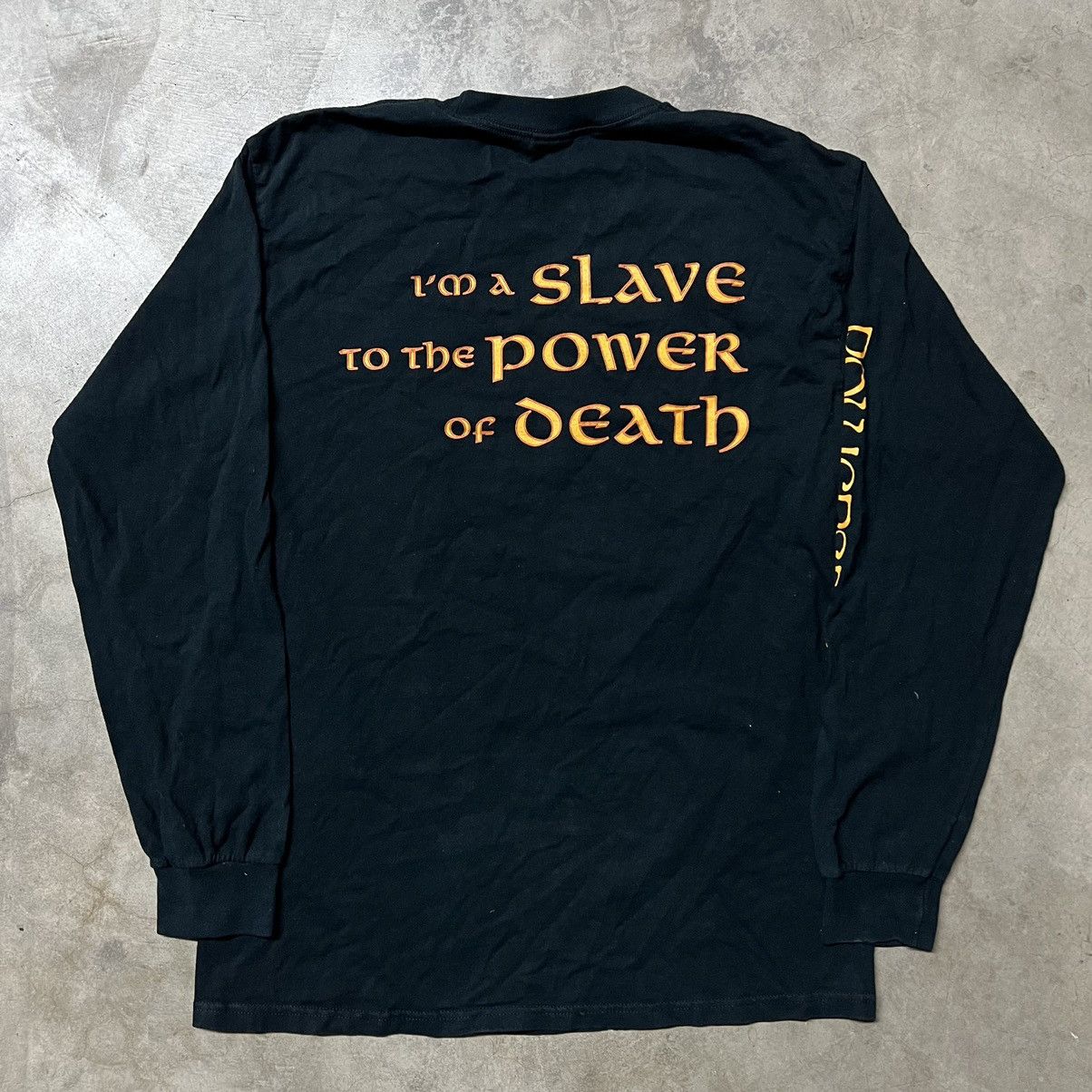 Band Tees × Vintage Vintage Iron Maiden Powerslave Metal Band L/S T-Shirt Size US L / EU 52-54 / 3 - 5 Thumbnail