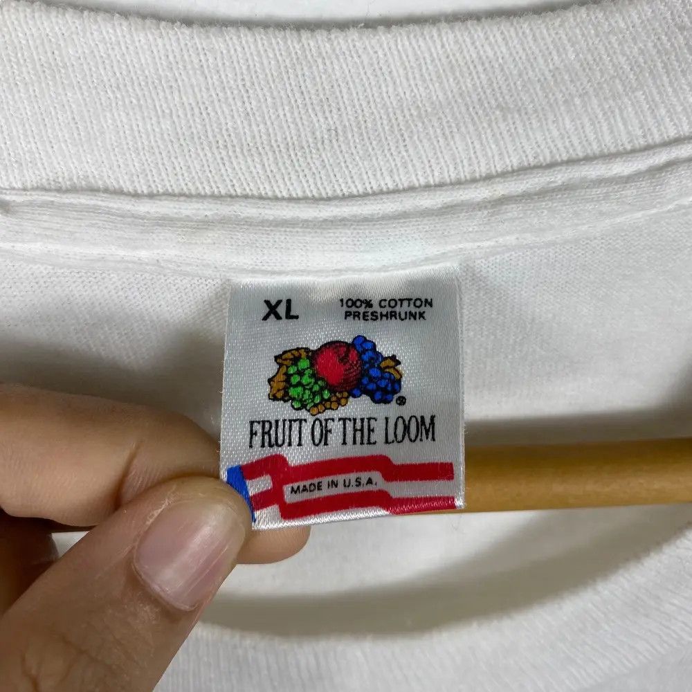Vintage Vintage 90's PLUMS SUSHI CLUB Artwork Some Like Is Raw Tee Size US XL / EU 56 / 4 - 7 Thumbnail