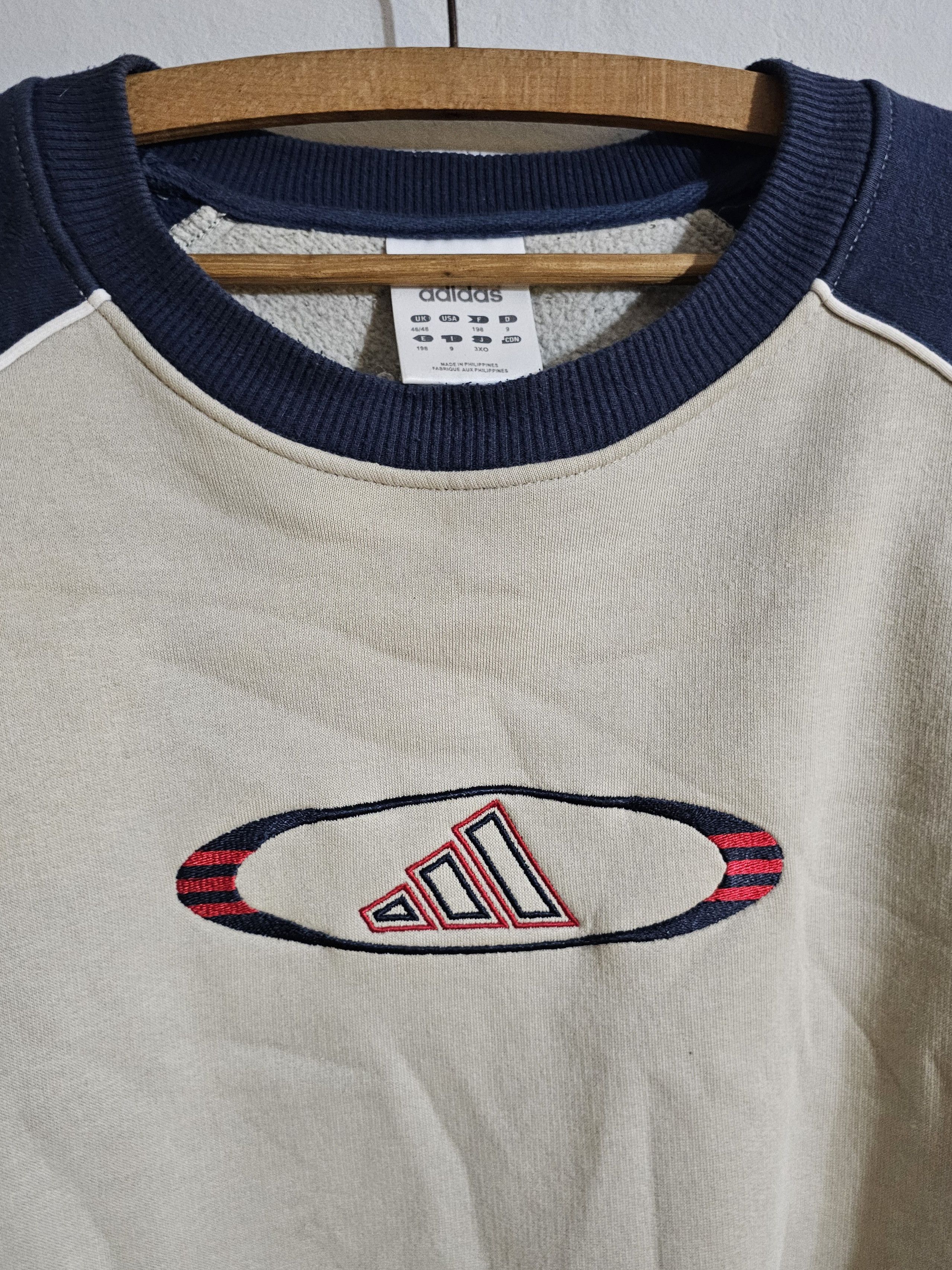 Adidas Adidas 90's Rare Sweatshirt Size US XL / EU 56 / 4 - 2 Thumbnail
