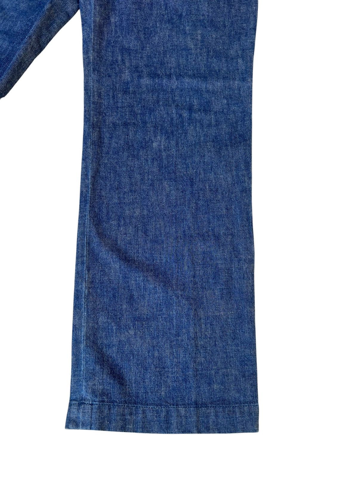 Fat Tokyo FAT FA Japan Buckle Back Baggy Denim Trouser Pant Size US 34 / EU 50 - 13 Thumbnail