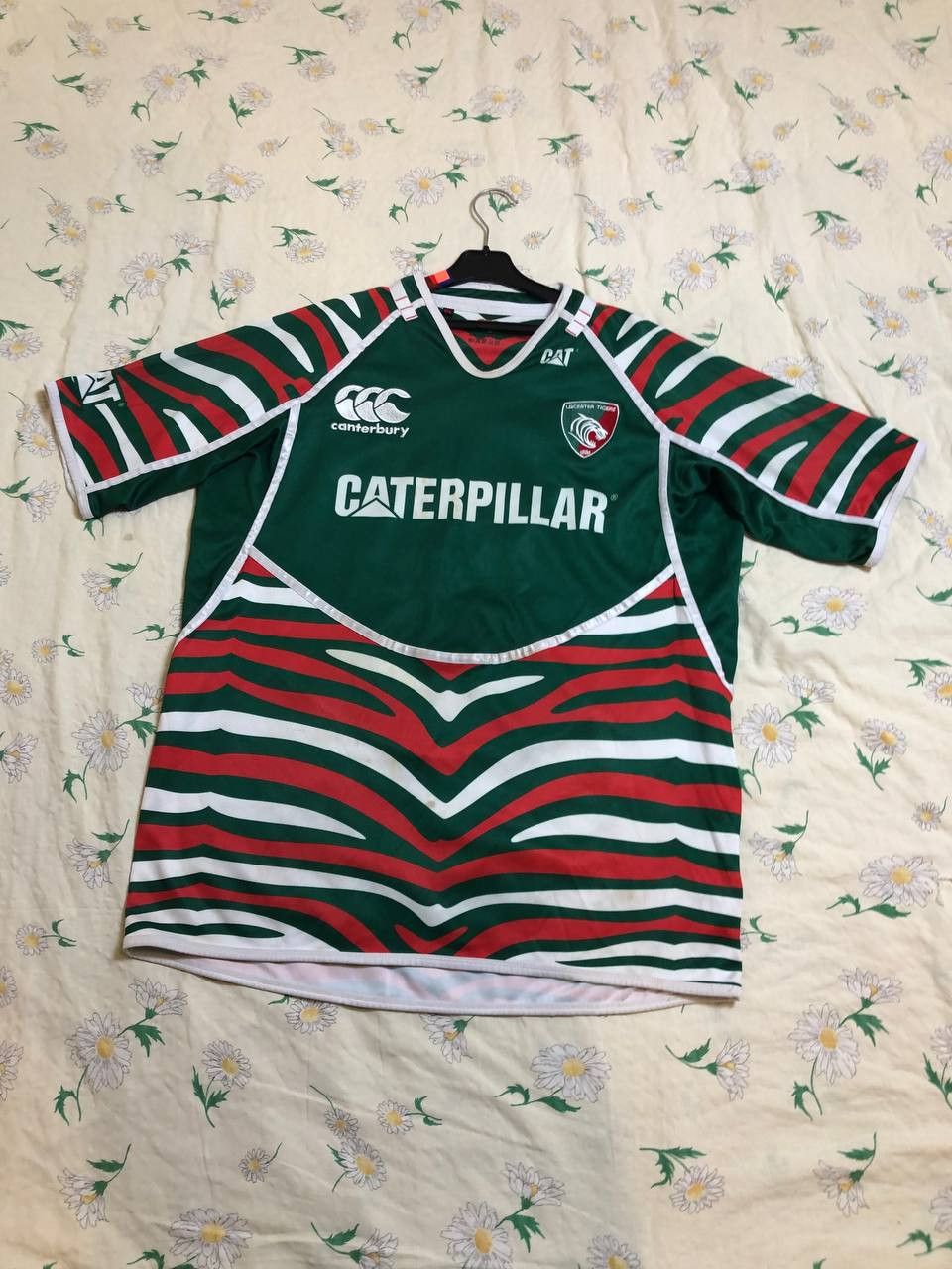 Other Vintage Canterbury Leicester Tigers Rugby Jersey Football Size US XL / EU 56 / 4 - 1 Thumbnail