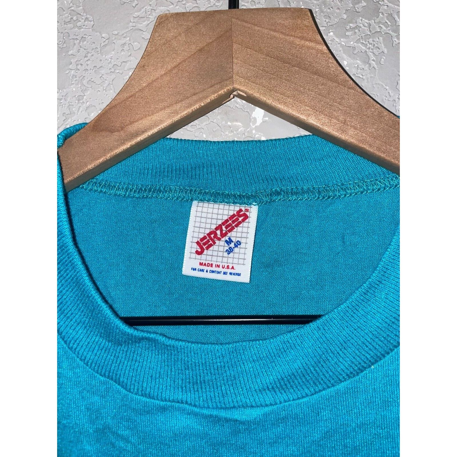 Jerzees Vintage Utah Test Print Shirt Wisconsin Bird Tee VTG 90s M M Size US M / EU 48-50 / 2 - 8 Thumbnail