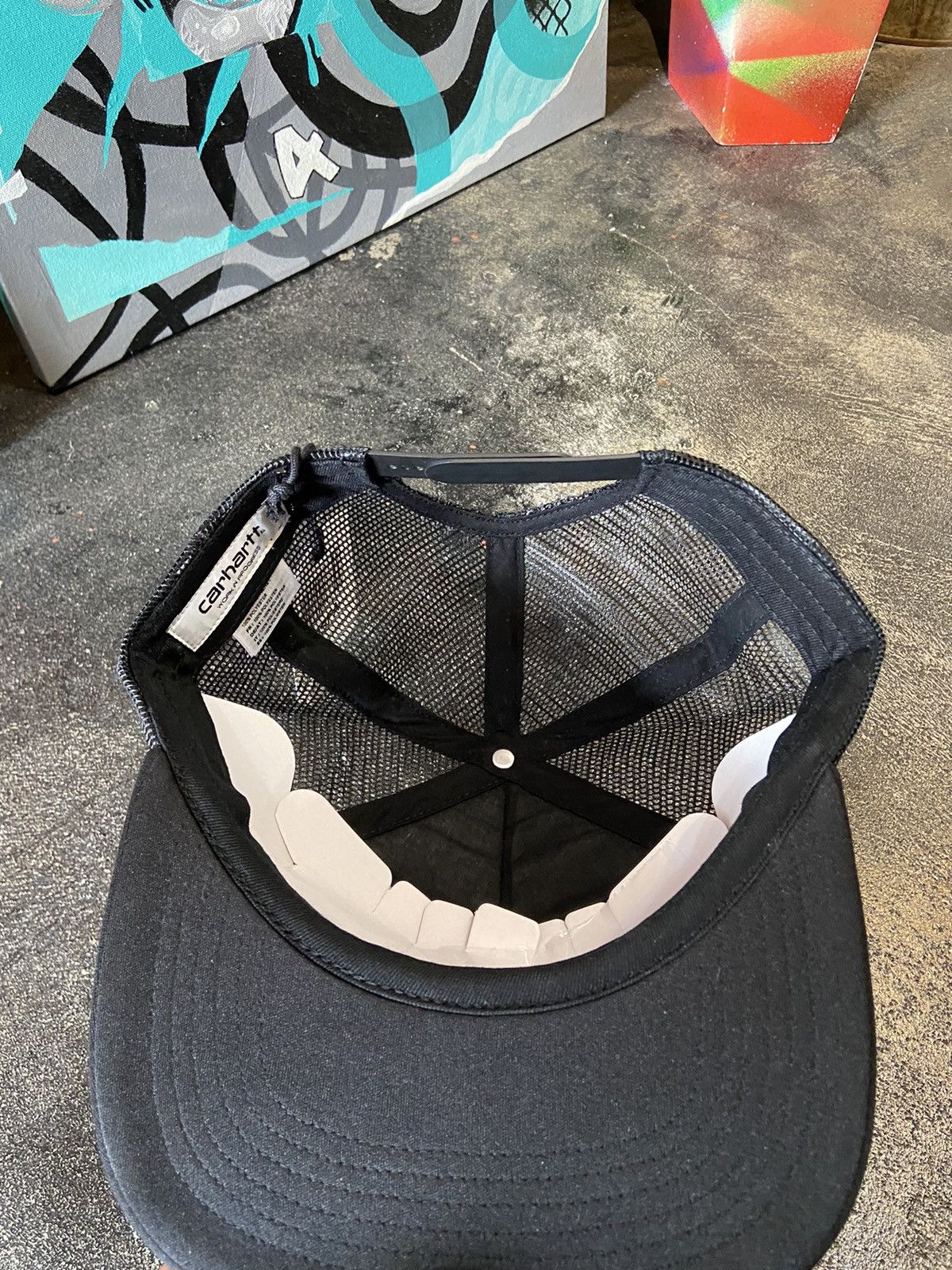 Carhartt Wip Carhartt Dallas Trucker Cap Black Size ONE SIZE - 2 Thumbnail