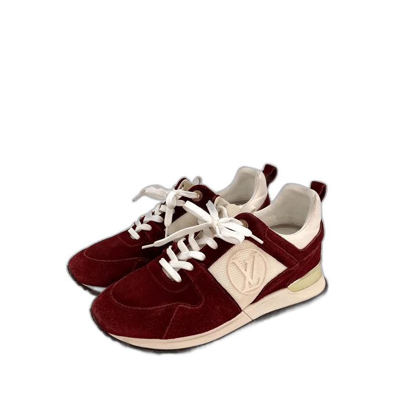 Louis Vuitton Louis Vuitton Louis Vuitton Burgundy Logo Casual Sneakers- Size US 9 / EU 42 - 1 Thumbnail