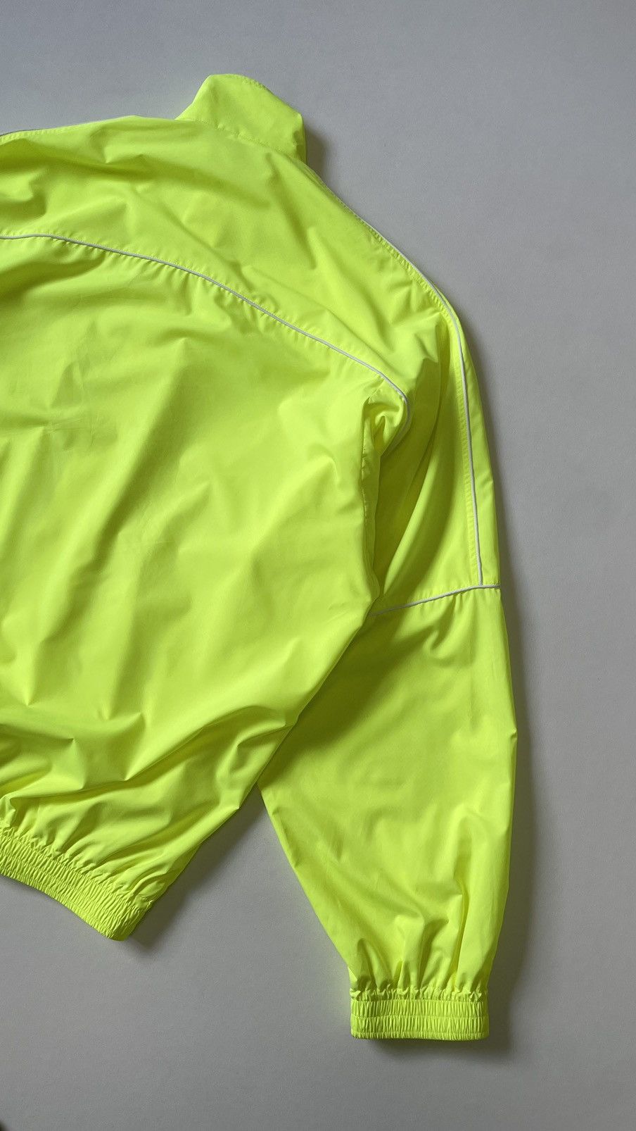 Balenciaga S/S 20 Neon Yellow ‘B’ Logo Track Jacket Size US M / EU 48-50 / 2 - 16 Thumbnail