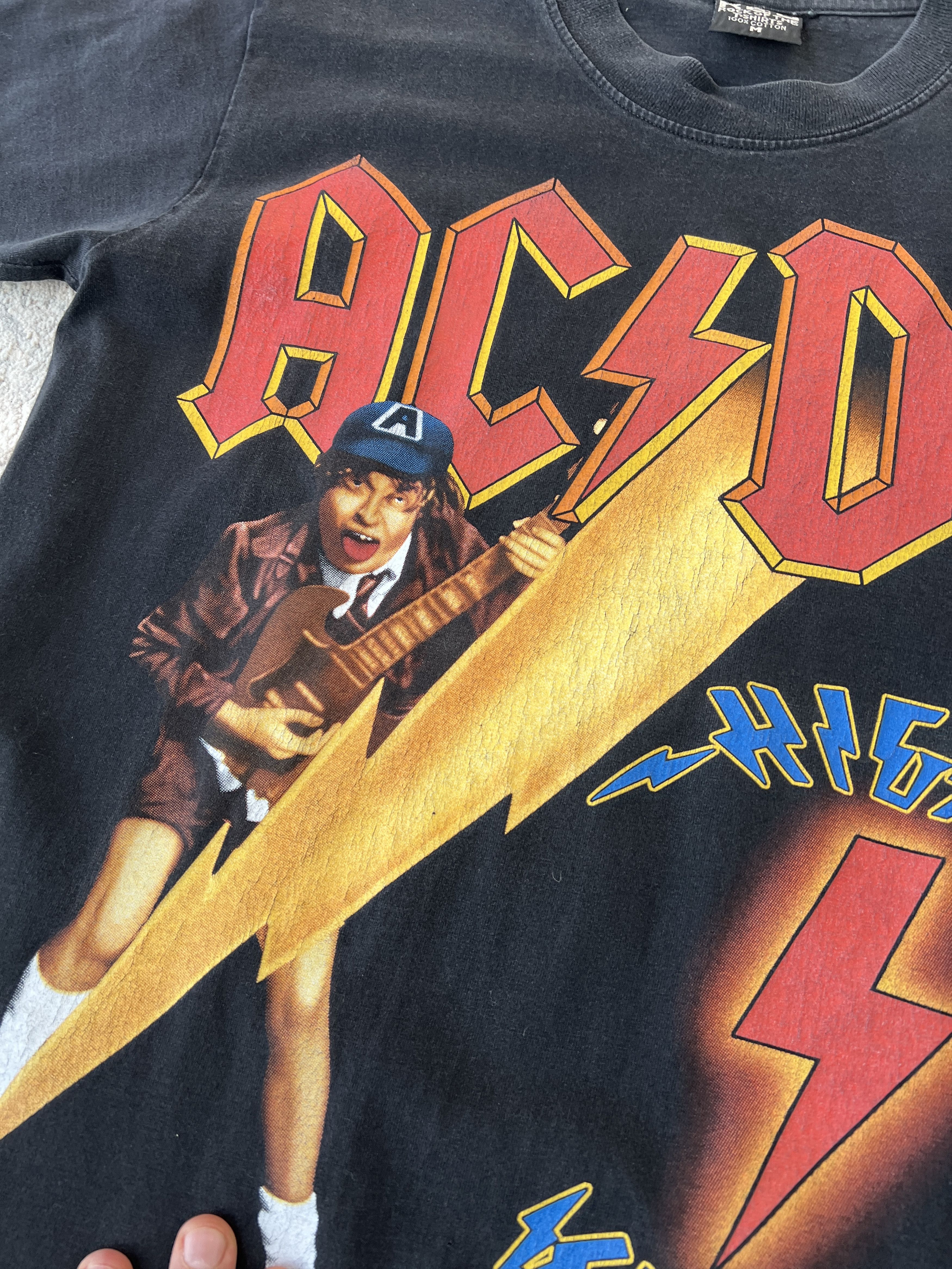 AC/DC AC/DC High Voltage Vintage Tee Size US M / EU 48-50 / 2 - 2 Thumbnail