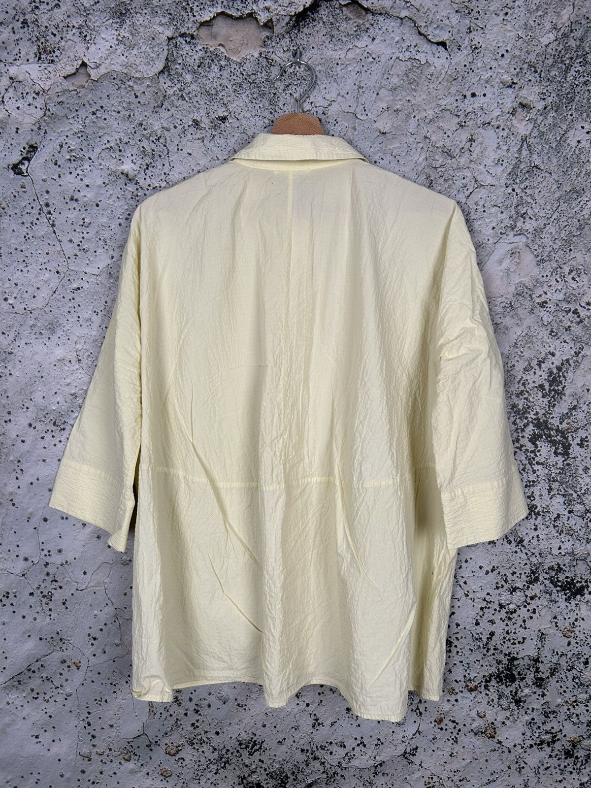 Cos COS Yellow Oversized Shirt Minimalist Alternative Designer Size US XS / EU 42 / 0 - 5 Thumbnail