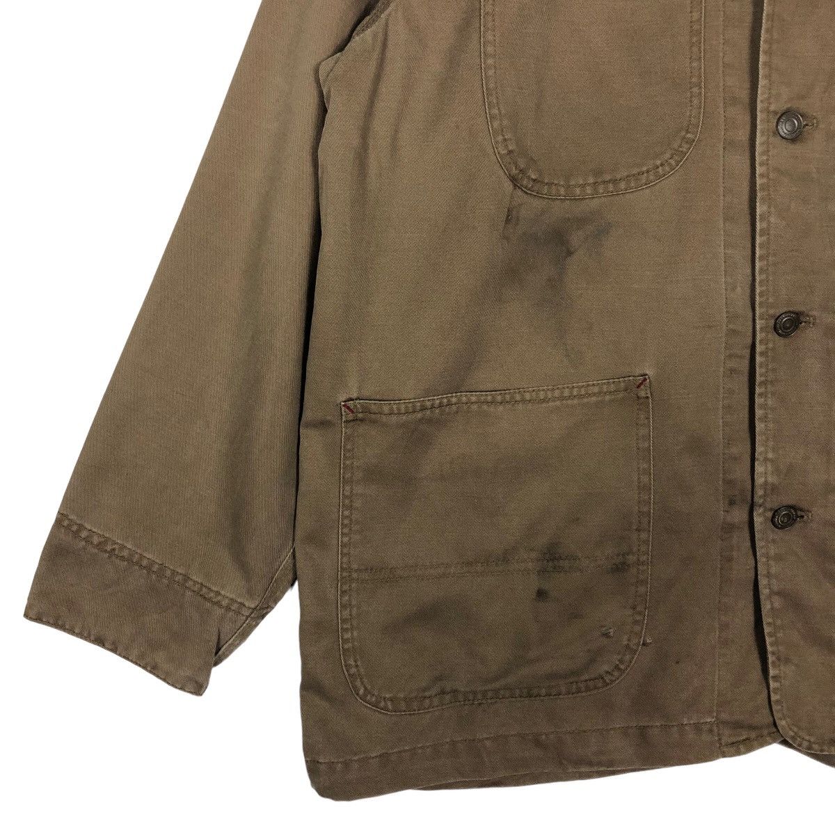Japanese Brand 🔥Vtg Duck Canvas Chore Jacket Second Club Issey Miyake Size US L / EU 52-54 / 3 - 4 Thumbnail