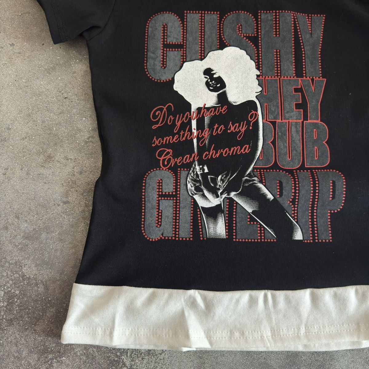 Hysteric Glamour × Japanese Brand × Vintage Amazing Super Sexy Y2K Vintage Glamour T-Shirt Size M / US 6-8 / IT 42-44 - 5 Thumbnail