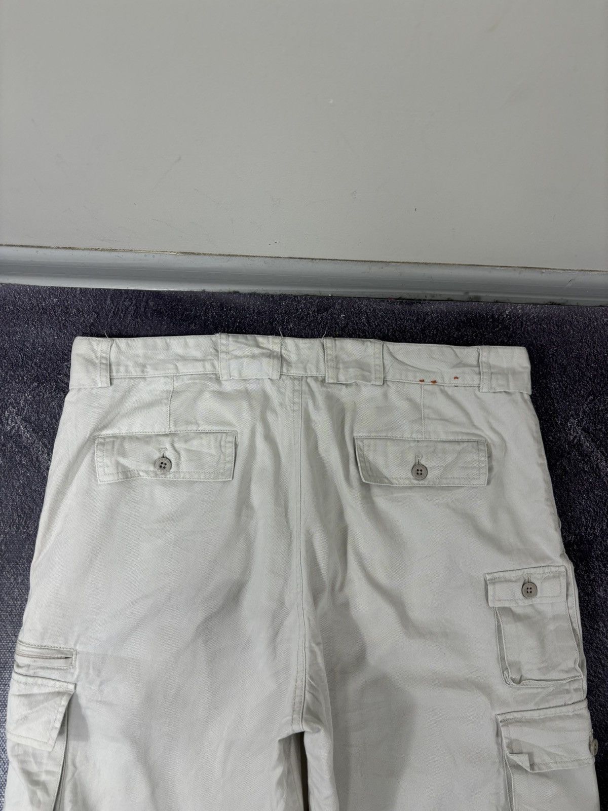 Izod Vintage Izod 2000s Wide Leg Skate Hype Baggy Cargo Shorts Size US 38 / EU 54 - 18 Thumbnail