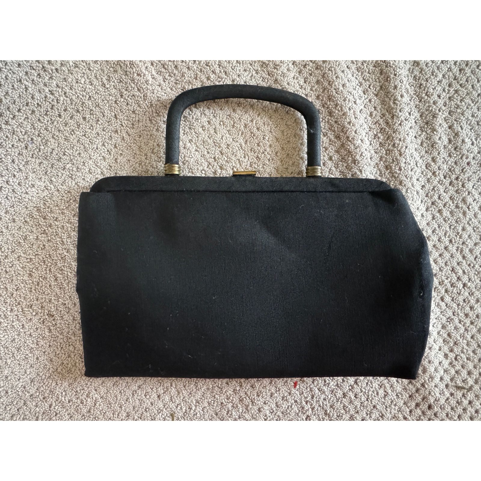 Designer Garay Vintage Black Handbag ~ Darling Size ONE SIZE - 5 Thumbnail