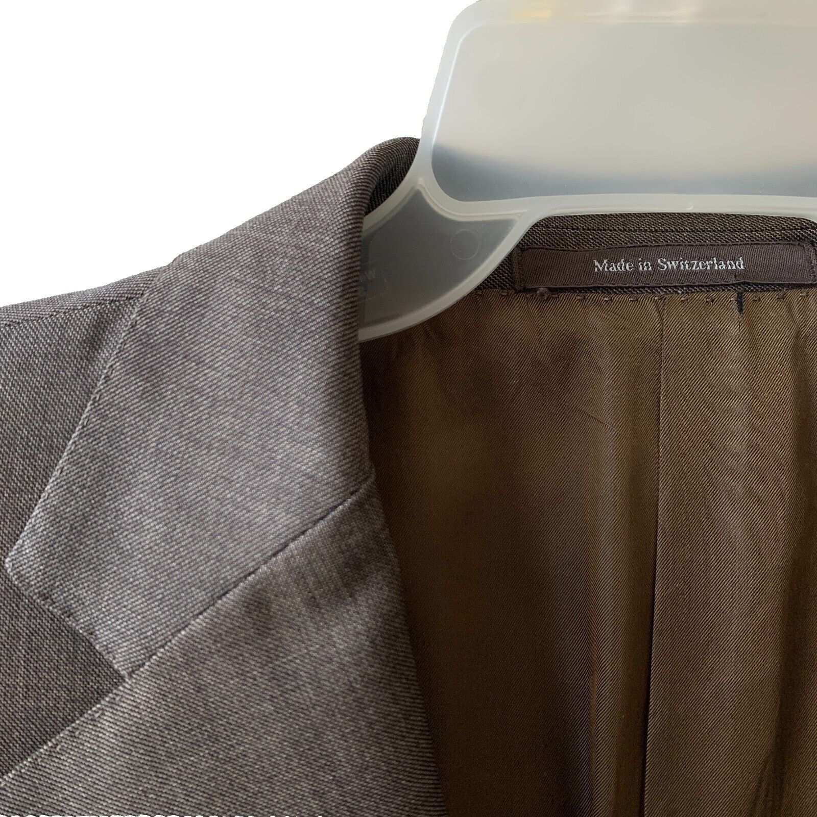 Ermenegildo Zegna Ermenegildo Zegna Sport Coat Men's 44 R Brown Suit Jacket Wo Size 44R - 1 Thumbnail