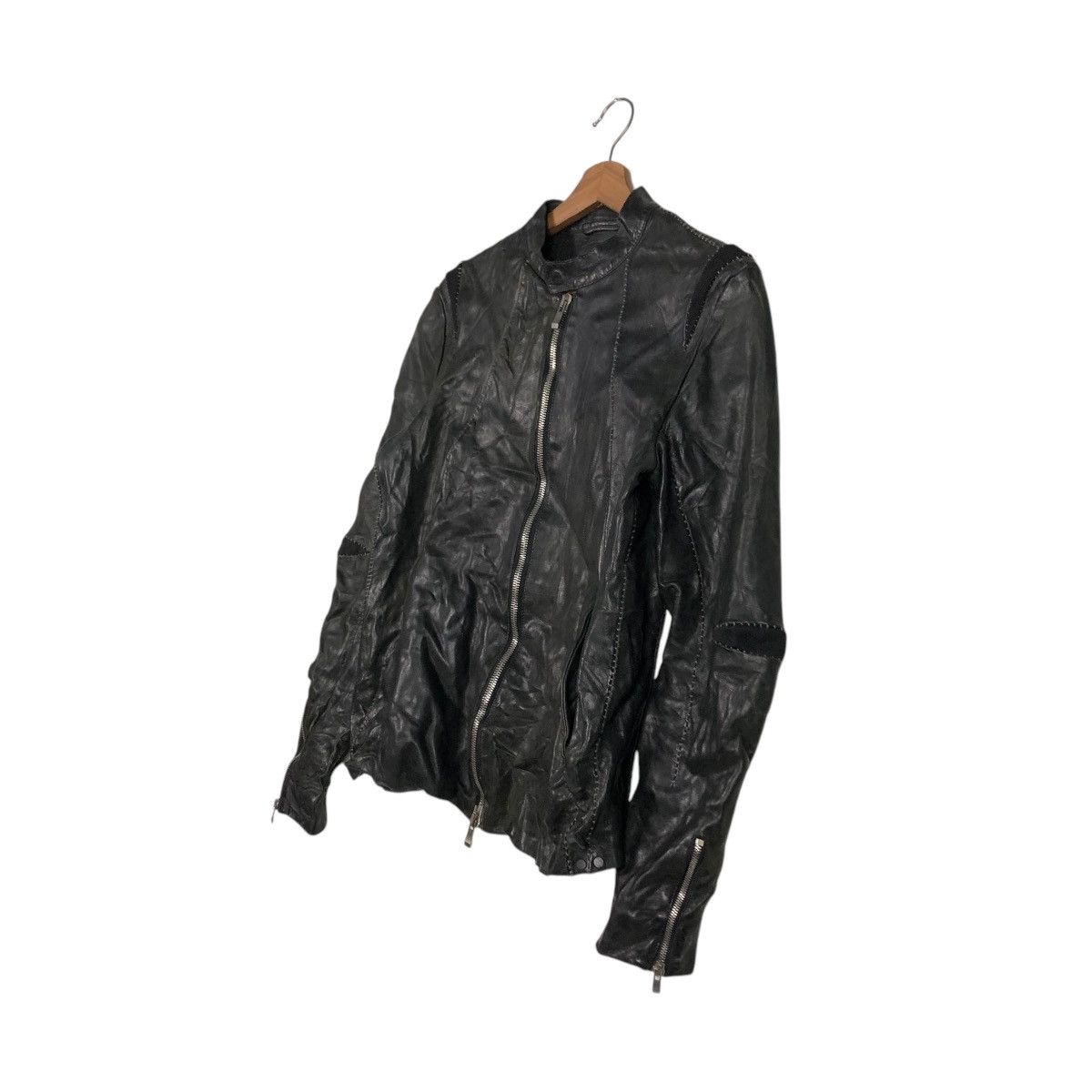Incarnation 🔥VINTAGE GENUINE LEATHER BIKER JACKET INCARNATION Size US S / EU 44-46 / 1 - 4 Thumbnail