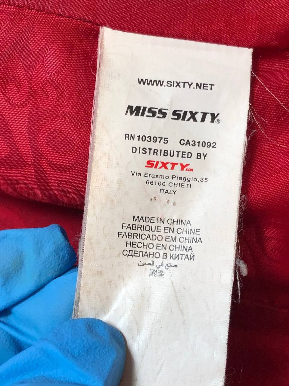 Miss Sixty Vintage red Miss Sixty Y2K jacket luxury Streetwear Size M / US 6-8 / IT 42-44 - 3 Thumbnail