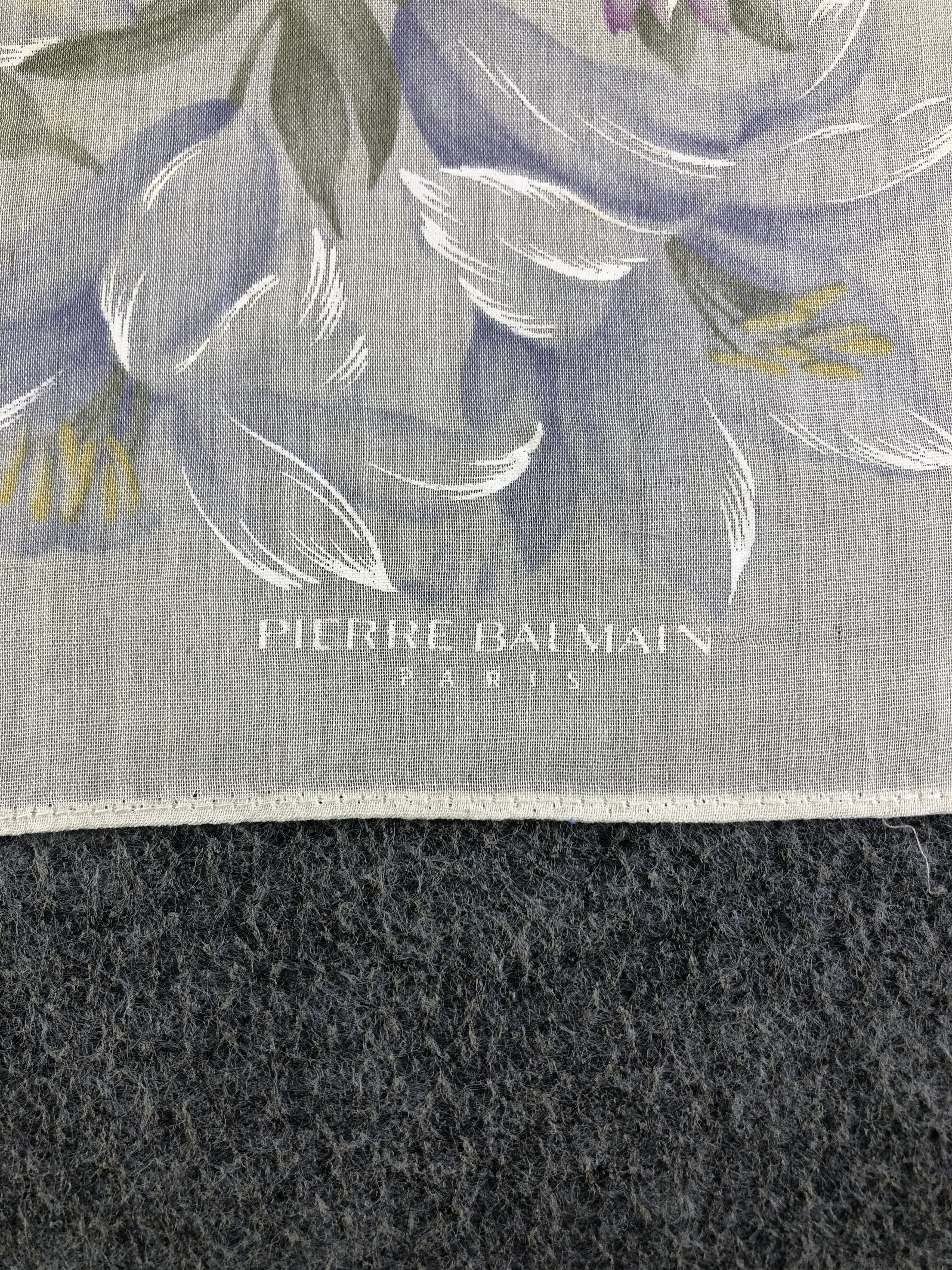 Pierre Balmain Pierre Balmain Handkerchief / Bandana / Neckerchief C431 Size ONE SIZE - 5 Thumbnail